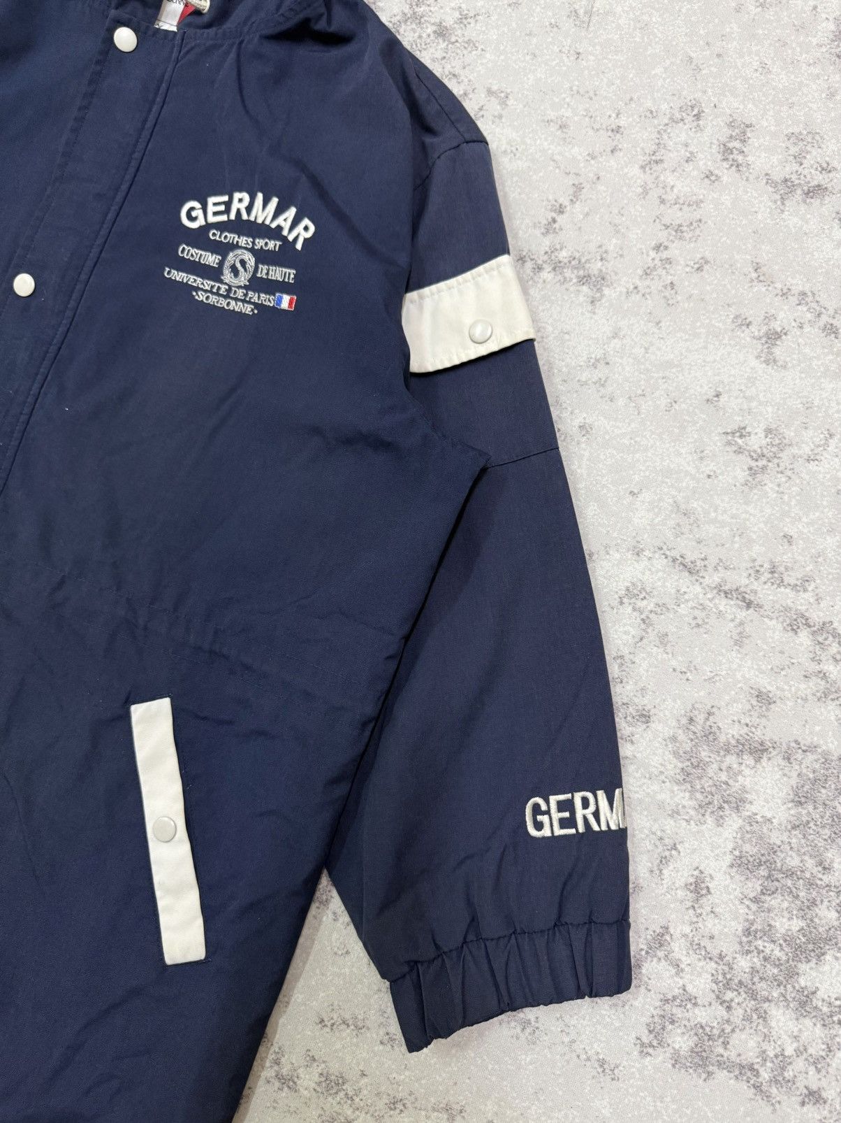 Vintage Vintage Germar University de Paris collegiate sports jacket Size US L / EU 52-54 / 3 - 4 Thumbnail