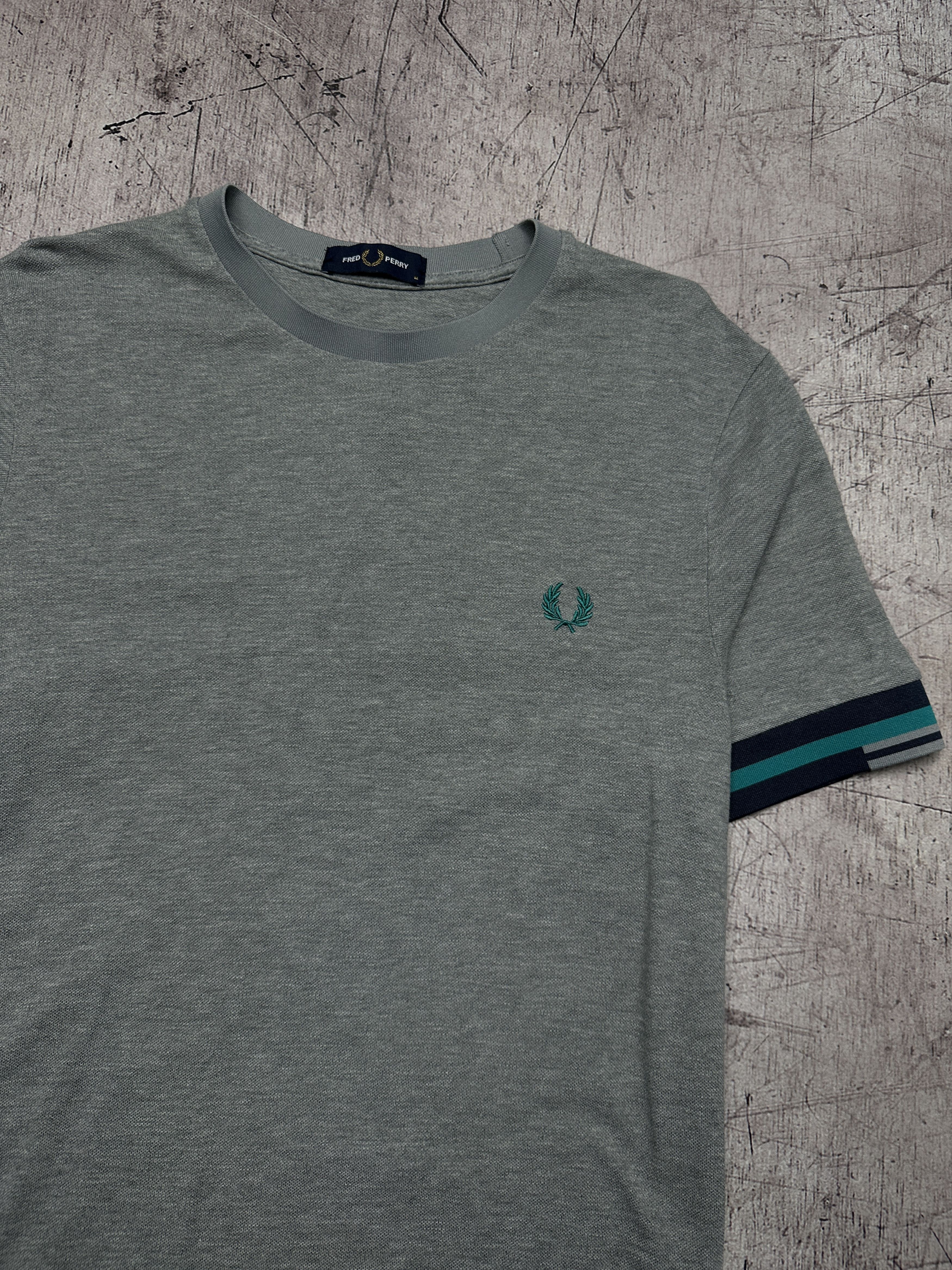 Fred Perry Fred Perry Vintage Mens Logo T-Shirt Size US M / EU 48-50 / 2 - 2 Thumbnail