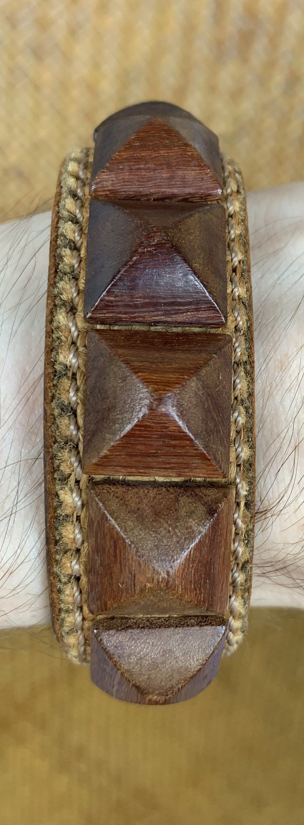 Undercover SS06 Undercover “T” Klaus White Concert Pass Bracelet