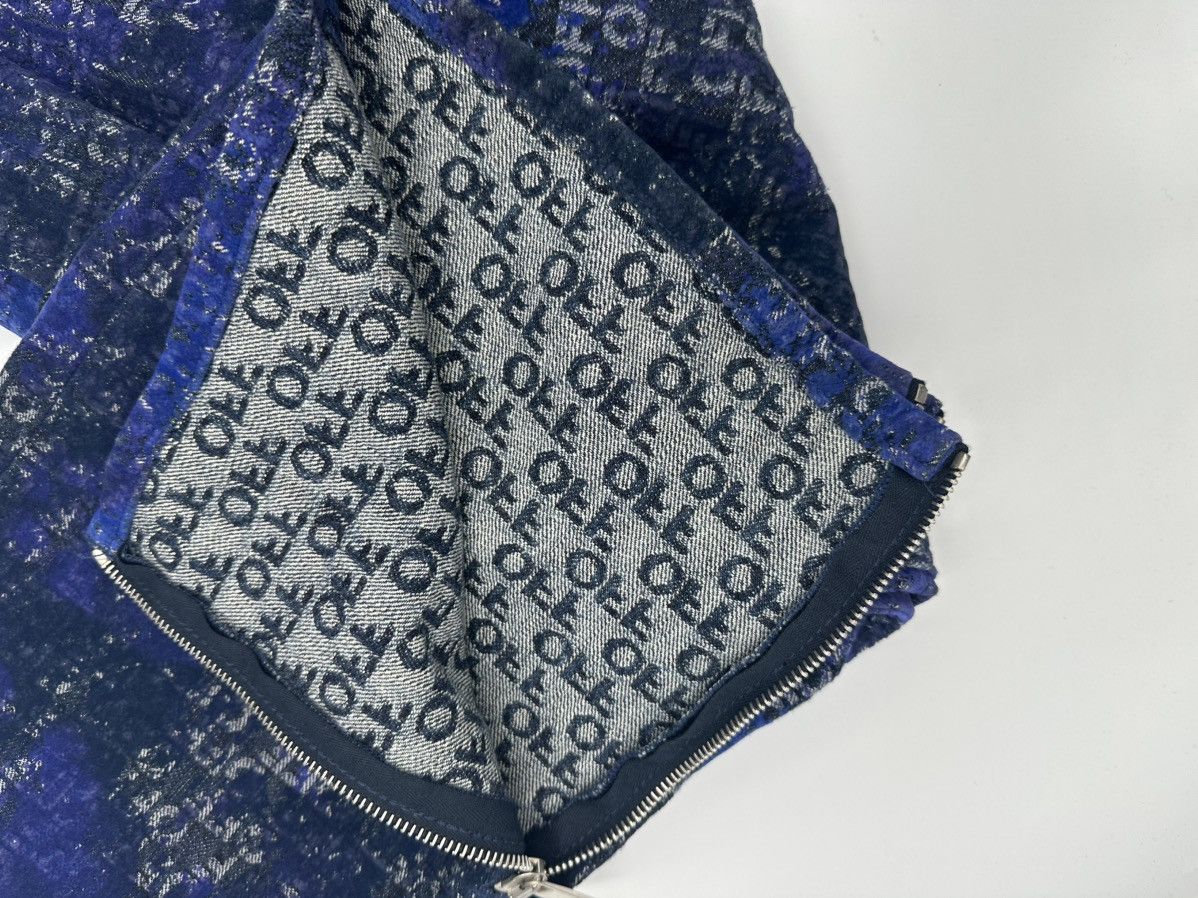 Off-White OFF-WHITE VELVET DENIM JEANS Size US 32 / EU 48 - 3 Thumbnail