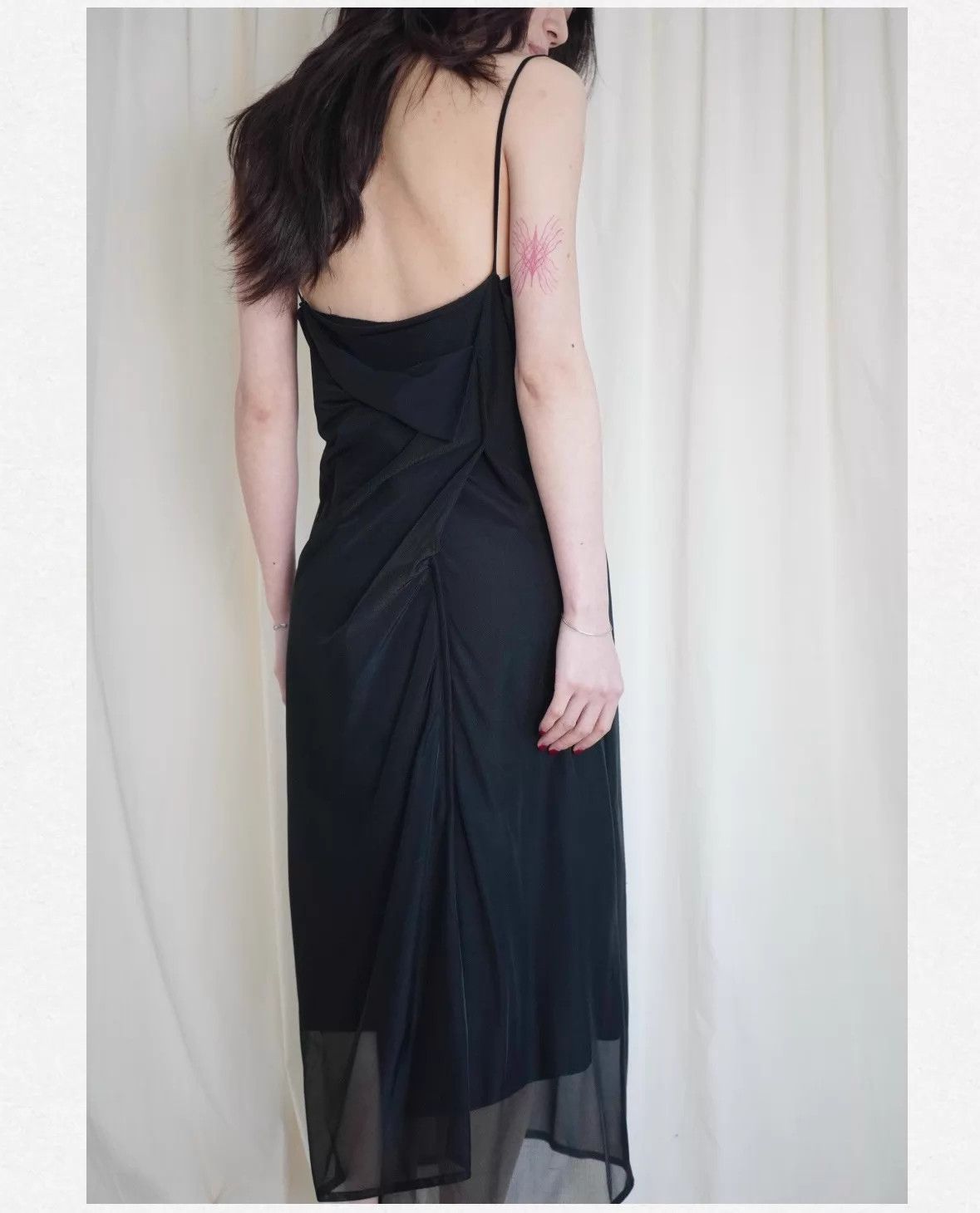 Yohji Yamamoto Yohji Yamamoto Noir 2000SS Structured Cami Dress Size 3 Size L / US 10 / IT 46 - 1 Thumbnail