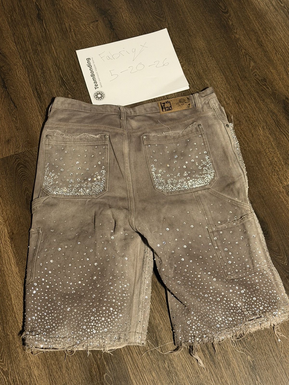 Birth of Royal Child 20K Diamond Shorts Size US 36 / EU 52 - 3 Thumbnail