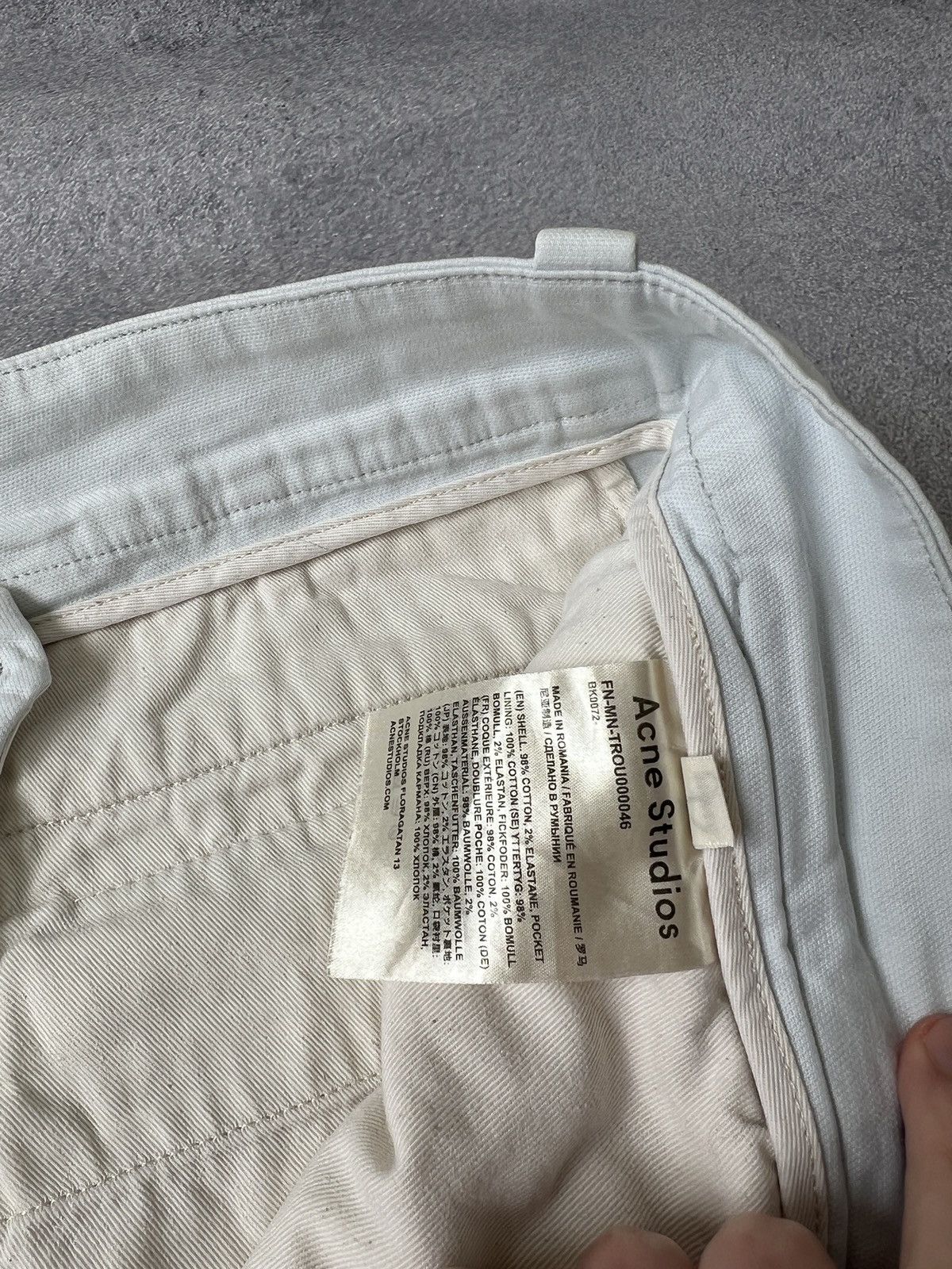 Acne Studios × Vintage Vintage Acne Studios Cropped Pants Size US 33 - 12 Thumbnail