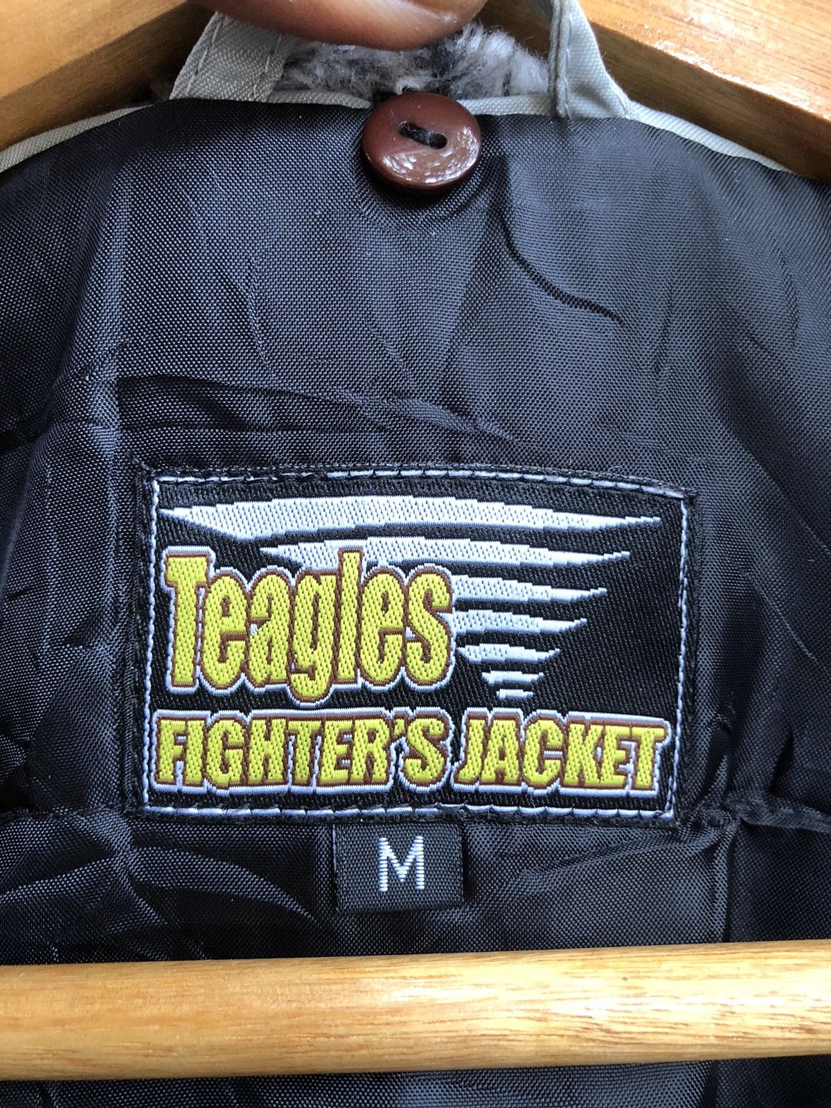 Alpha Industries Vintage Teagles Fighters Jacket Bomber Jacket Size US XL / EU 56 / 4 - 22 Thumbnail