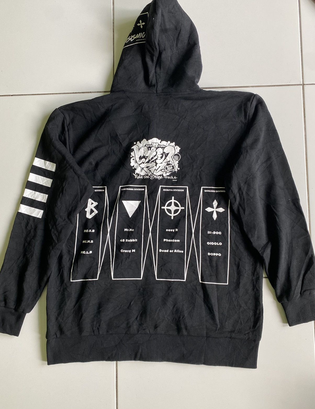 Anime × If Six Was Nine × Japanese Brand Hypnosismic Davision rap Battle anime Zip up Hoodie Size US L / EU 52-54 / 3 - 2 Thumbnail