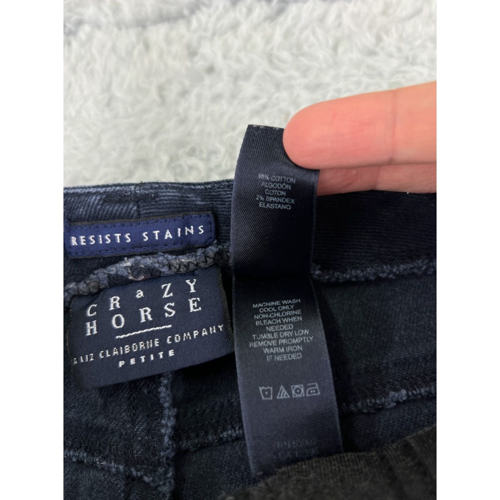 Vintage Crazy Horse Jeans Women 4P Blue Denim Straight Cotton Blend Stretch Size 27" / US 4 / IT 40 - 5 Thumbnail