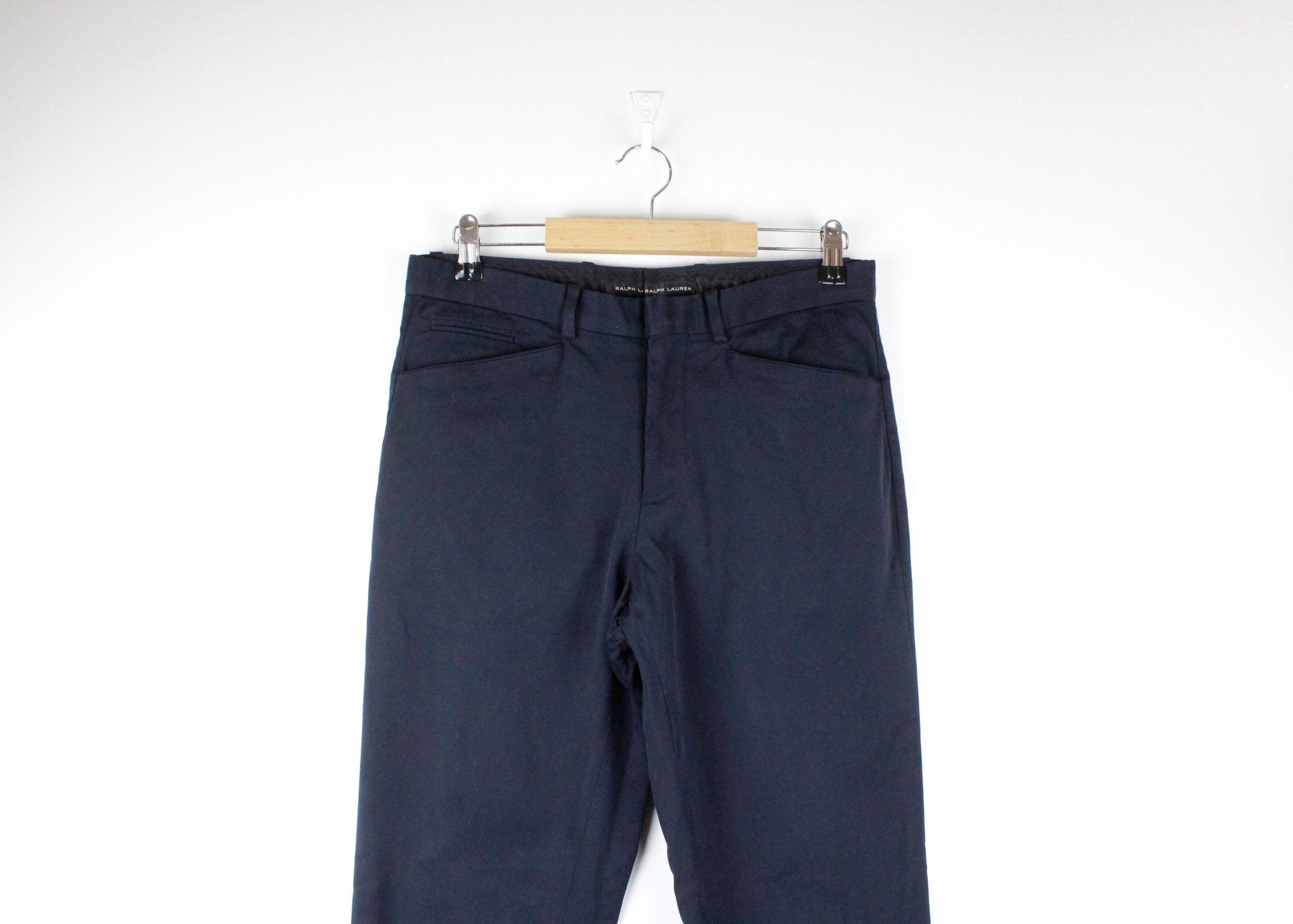 Polo Ralph Lauren × Ralph Lauren Black Label Ralph Lauren Black Label Cotton/Elastane Twill Chino Pants Size US 30 / EU 46 - 2 Thumbnail