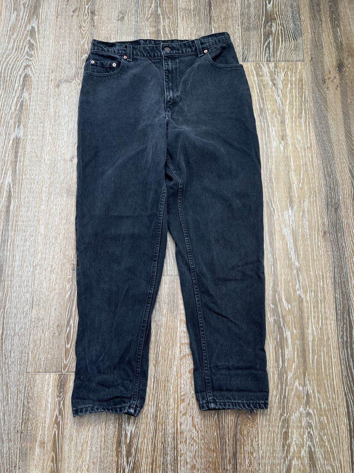 Levi's Vintage womens levis 551 jeans Size 33" - 1 Thumbnail