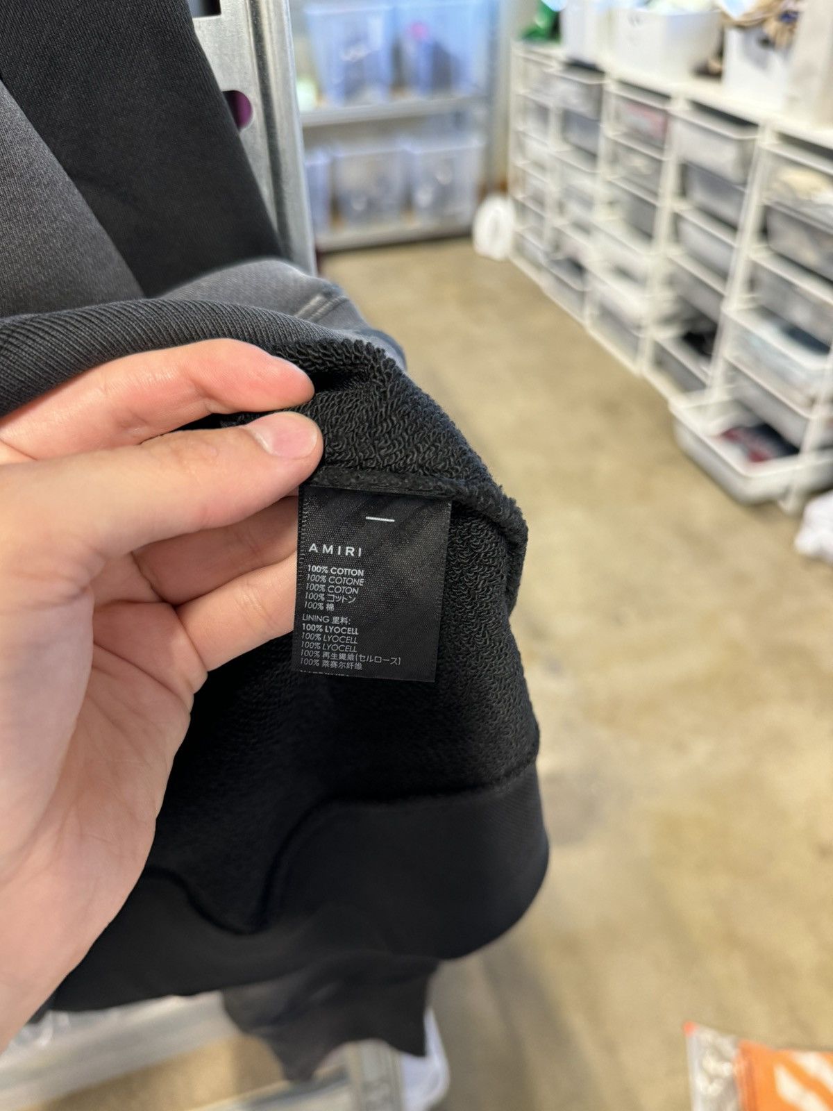Amiri Amiri Bar Applique Logo Hoodie Retail price 1250$ Size US M / EU 48-50 / 2 - 4 Thumbnail