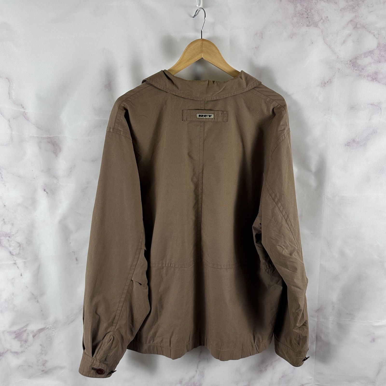 Vintage RFT by Rainforest Tan Zip-Up Jacket Size US XL / EU 56 / 4 - 7 Thumbnail
