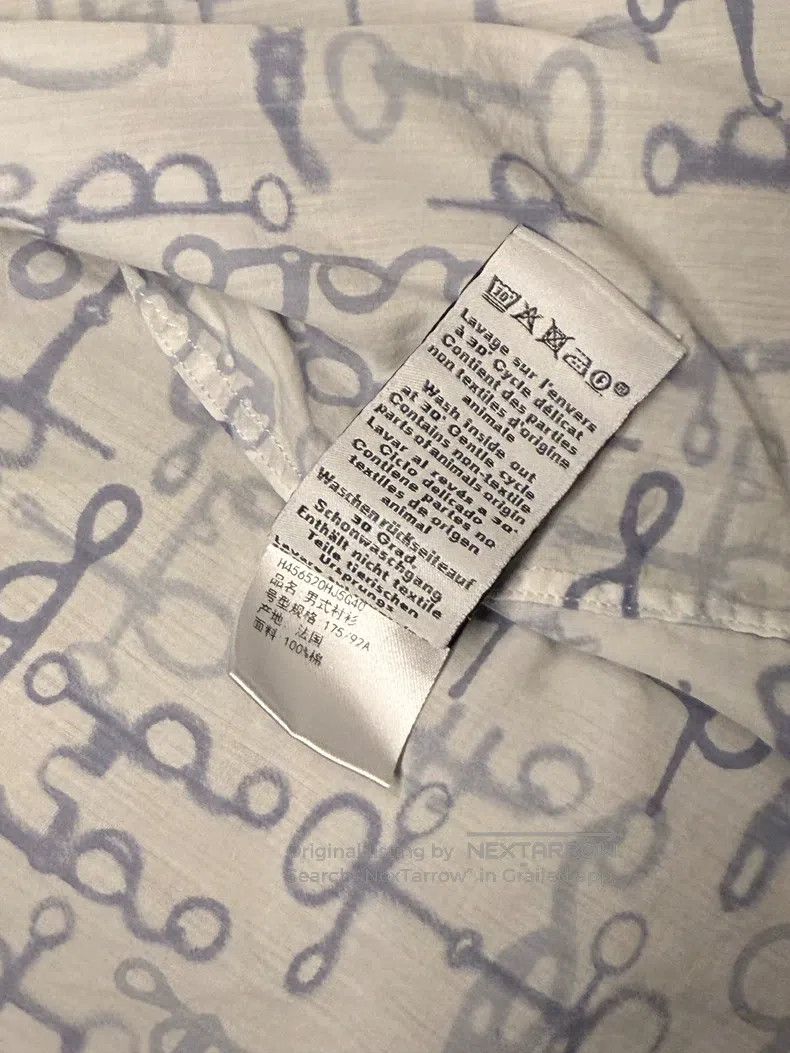 Hermes Hermes Shirt Size US XXS / EU 40 - 3 Thumbnail