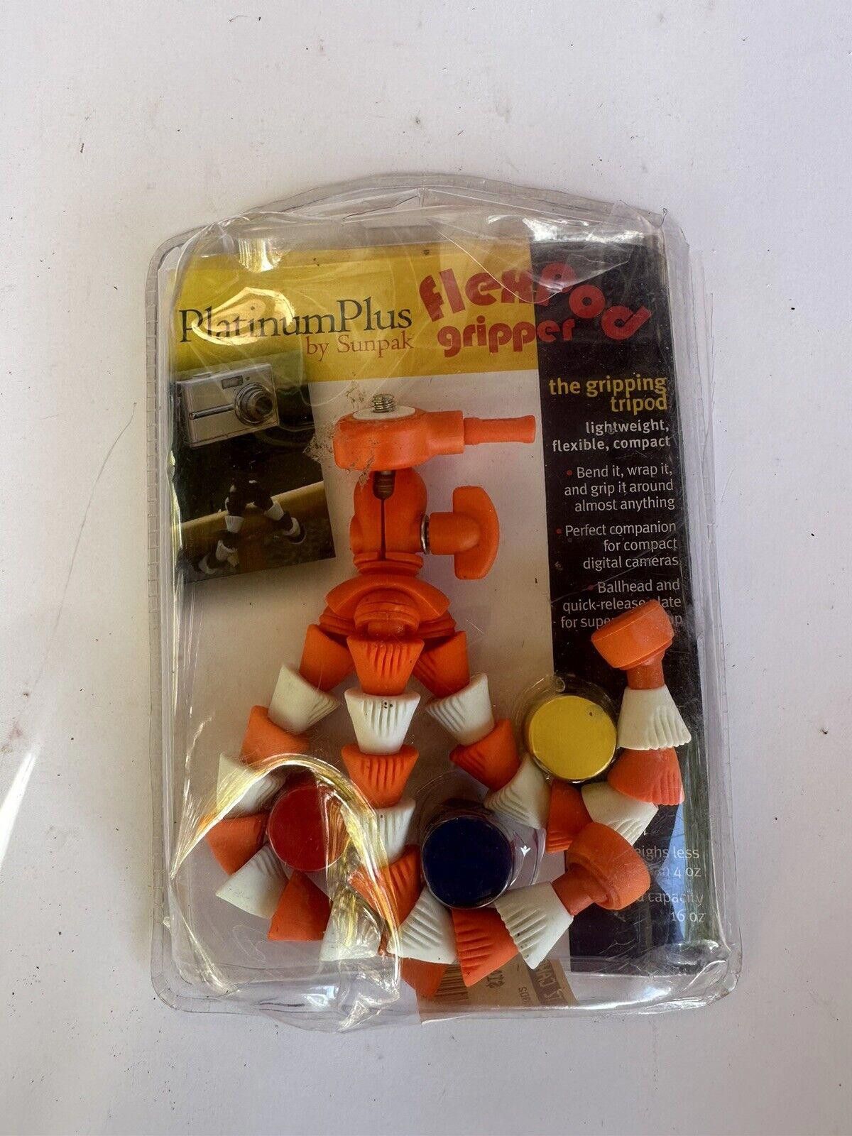 Designer Sunpak FlexPod Pro Gripper Tripod (Orange/white) See Size ONE SIZE - 2 Thumbnail
