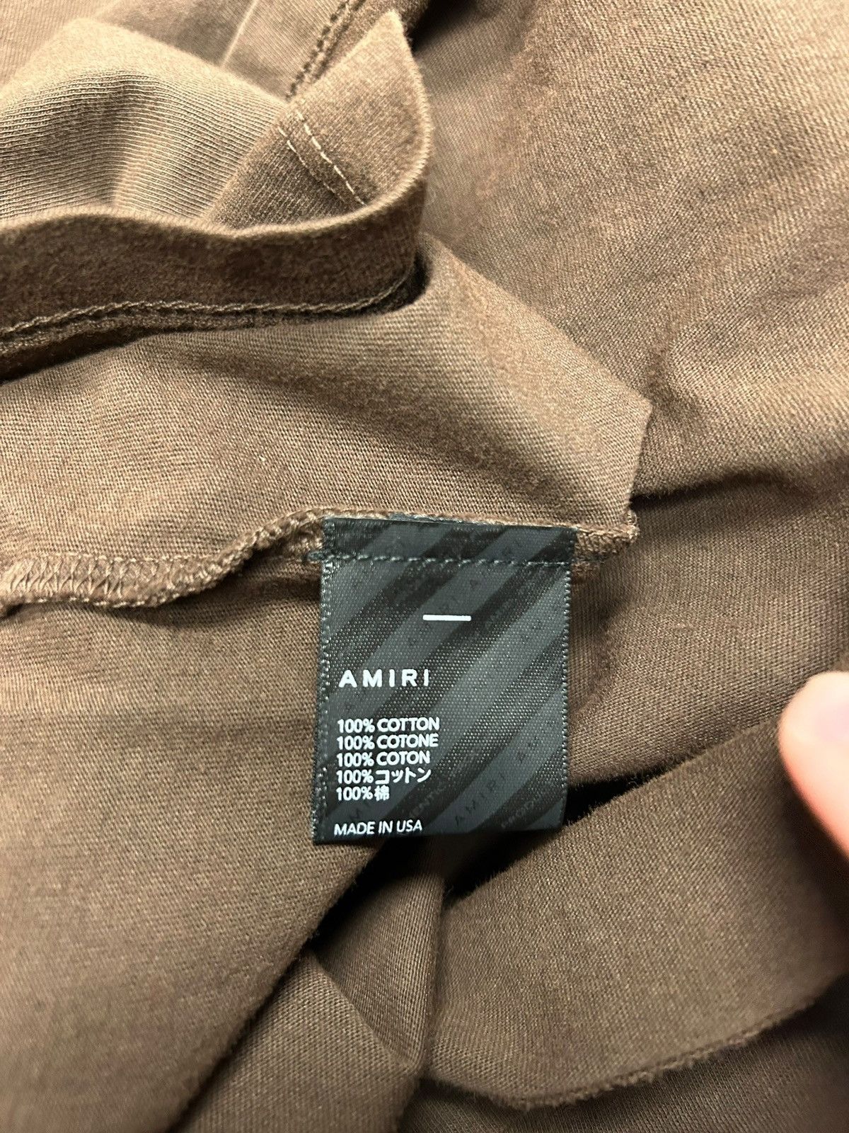 Amiri Amiri Bar Tee - BNWT Size Small Size US S / EU 44-46 / 1 - 5 Thumbnail