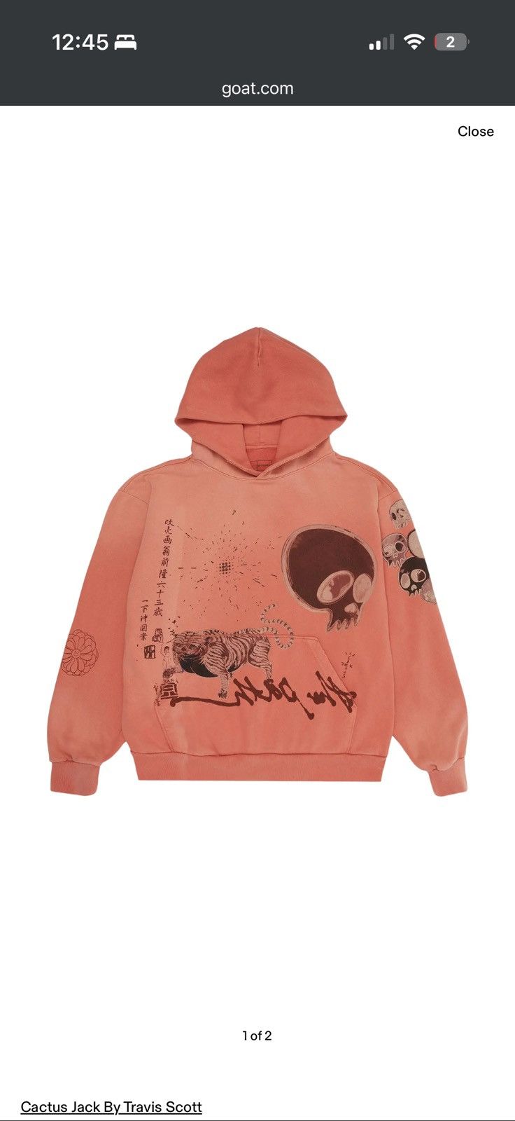 Travis Scott Travis Scott Cactus Jack Murakami Takashi The Path Hoodie Size US XL / EU 56 / 4 - 1 Thumbnail