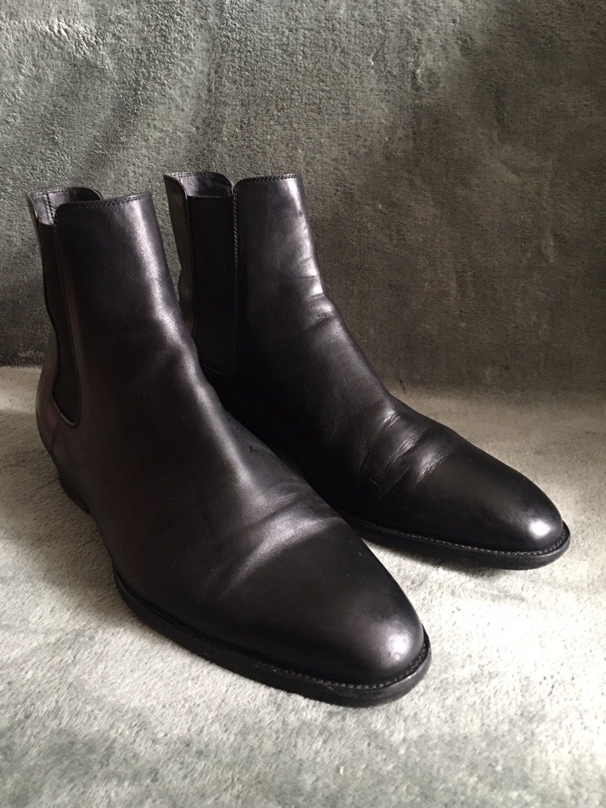 Saint Laurent Paris SAINT LAURENT Marrakesh Ankle Leather Boots Size EU 39.5 Size US 6.5 / EU 39-40 - 4 Thumbnail
