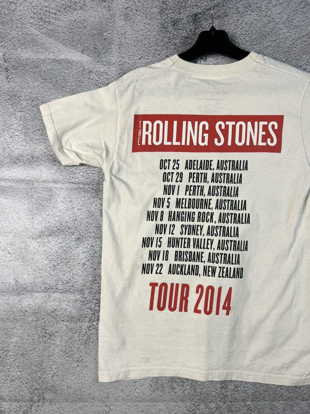 Band Tees × The Rolling Stones The Rolling Stones tour 2014 merchandise T-shirt Size US S / EU 44-46 / 1 - 6 Thumbnail