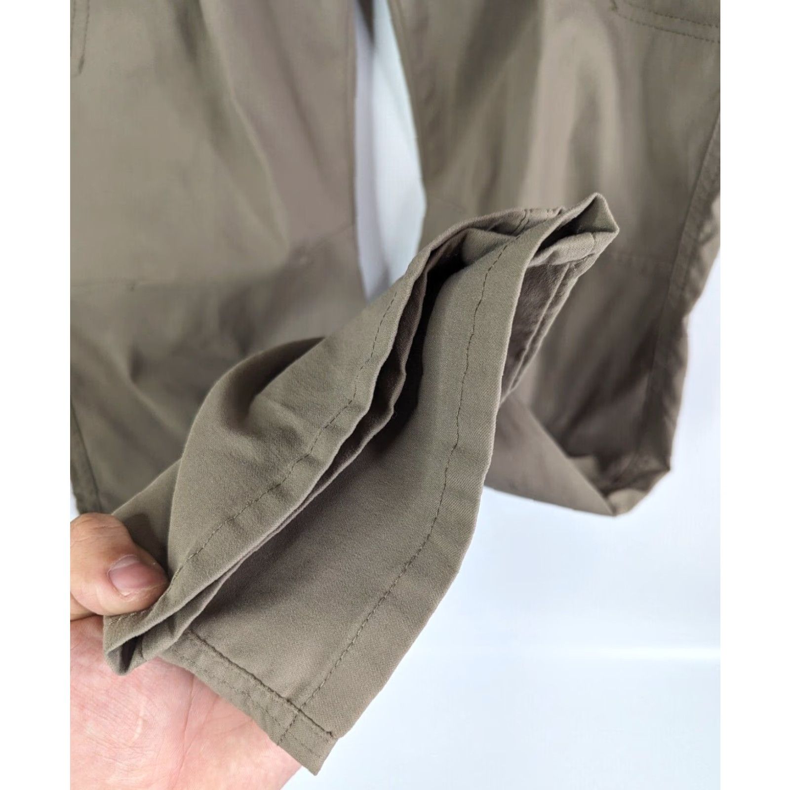 Wrangler Wrangler Men's Pants 38x32 Khaki Cargo Pants Nylon Pockets Straight Leg Belt Loops 38 32 Regular? Size US 38 / EU 54 - 3 Thumbnail