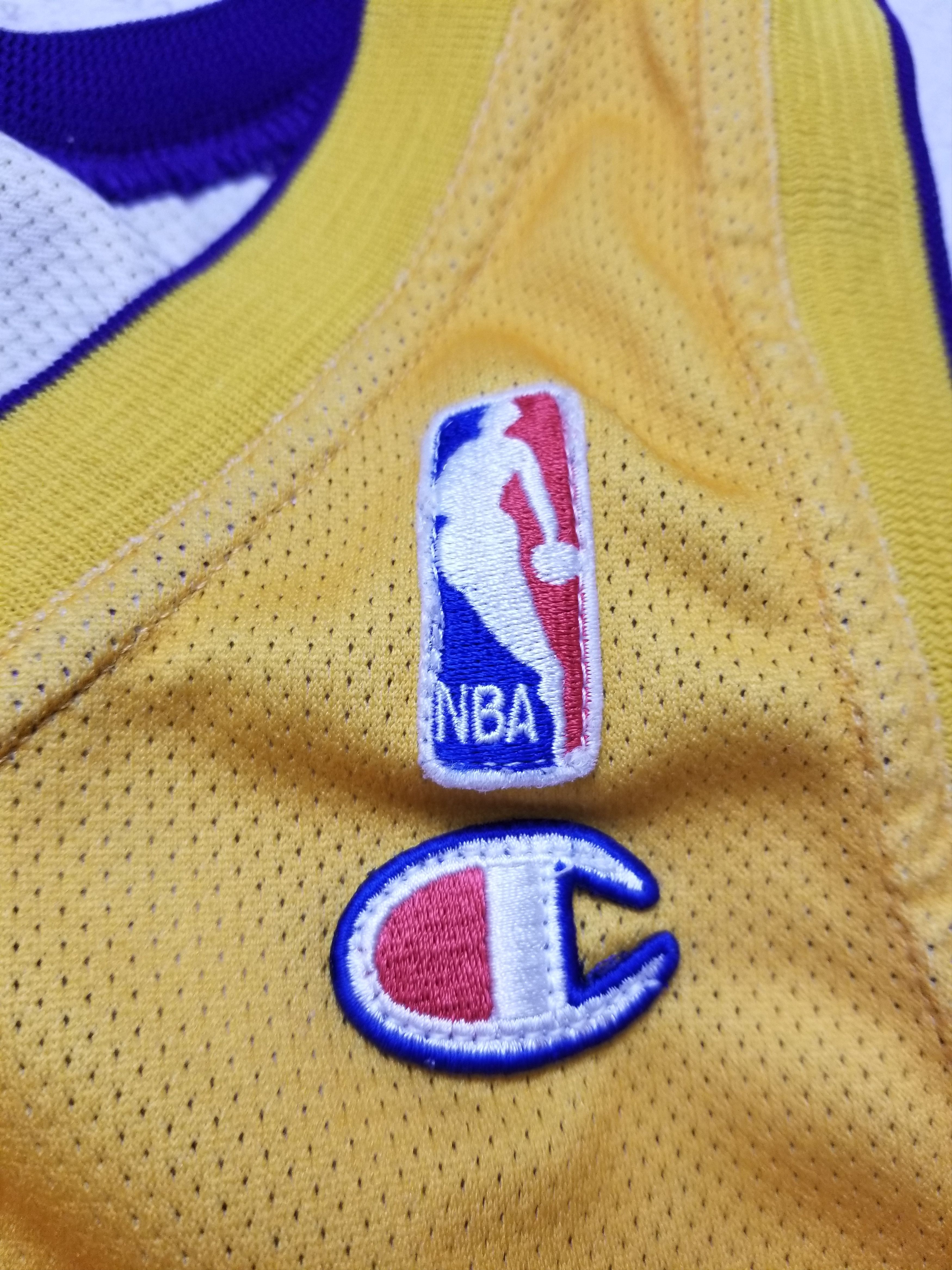 Champion KOBE BRYANT #24 LOS ANGELES LAKERS BASKETBALL NBA JERSEY Size US S / EU 44-46 / 1 - 4 Thumbnail