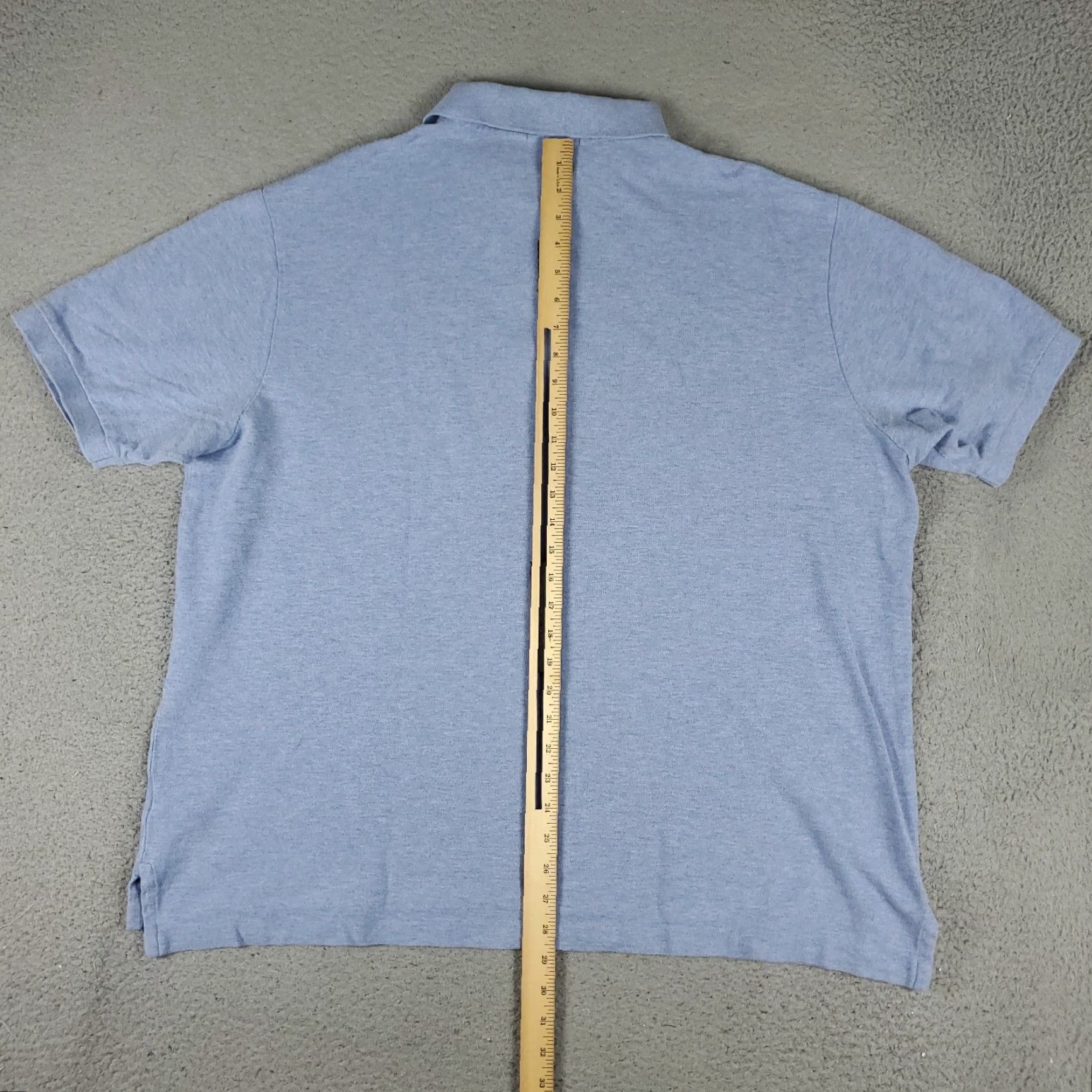 Ralph Lauren Ralph Lauren Polo Shirt Mens Size 2XB Blue Pony Casual Short Sleeve Shirt Big & Tall Adult Mens Color Blue Polo Shirt 2XB Polo Ralph Lauren Size US XXL / EU 58 / 5 - 4 Thumbnail