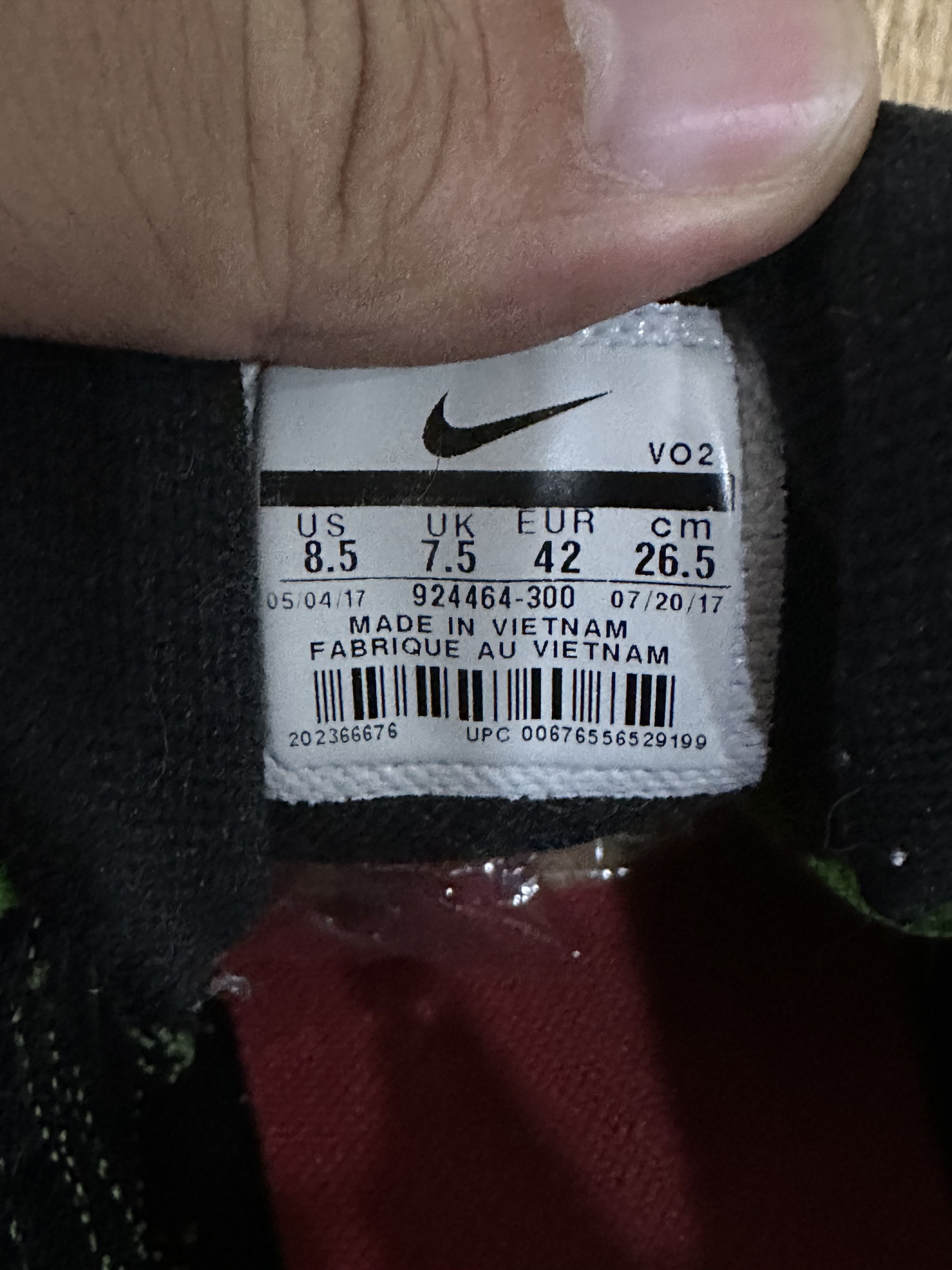 Nike × Supreme Supreme X Nike Humara 2017 Green Size US 8.5 / EU 41-42 - 9 Thumbnail