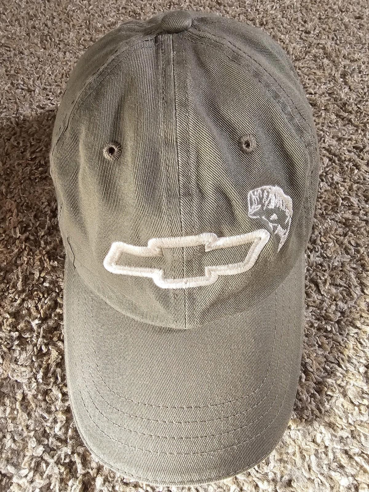 Chevrolet chevrolet logo largemouth bass strapback hat Size ONE SIZE - 2 Thumbnail