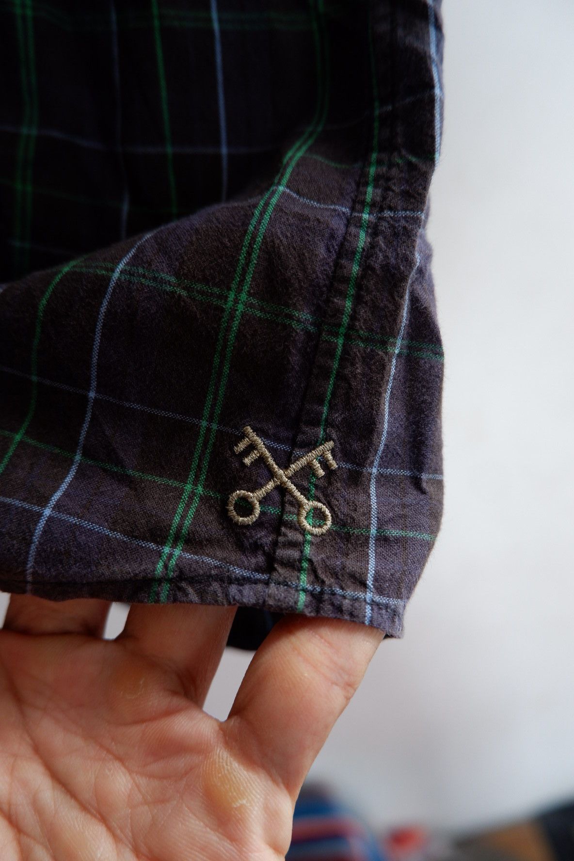 Sophnet. × uniform experiment Vintage Uniform Experiment Plaid Snap Button Shirts Size US L / EU 52-54 / 3 - 6 Thumbnail