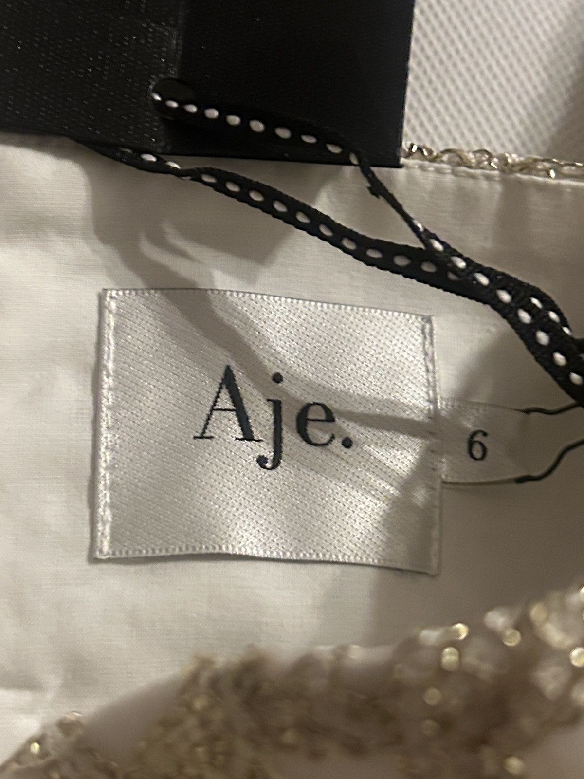 Aje AJE Patina off-the-shoulder embellished taffeta top Size XS / US 0-2 / IT 36-38 - 5 Thumbnail
