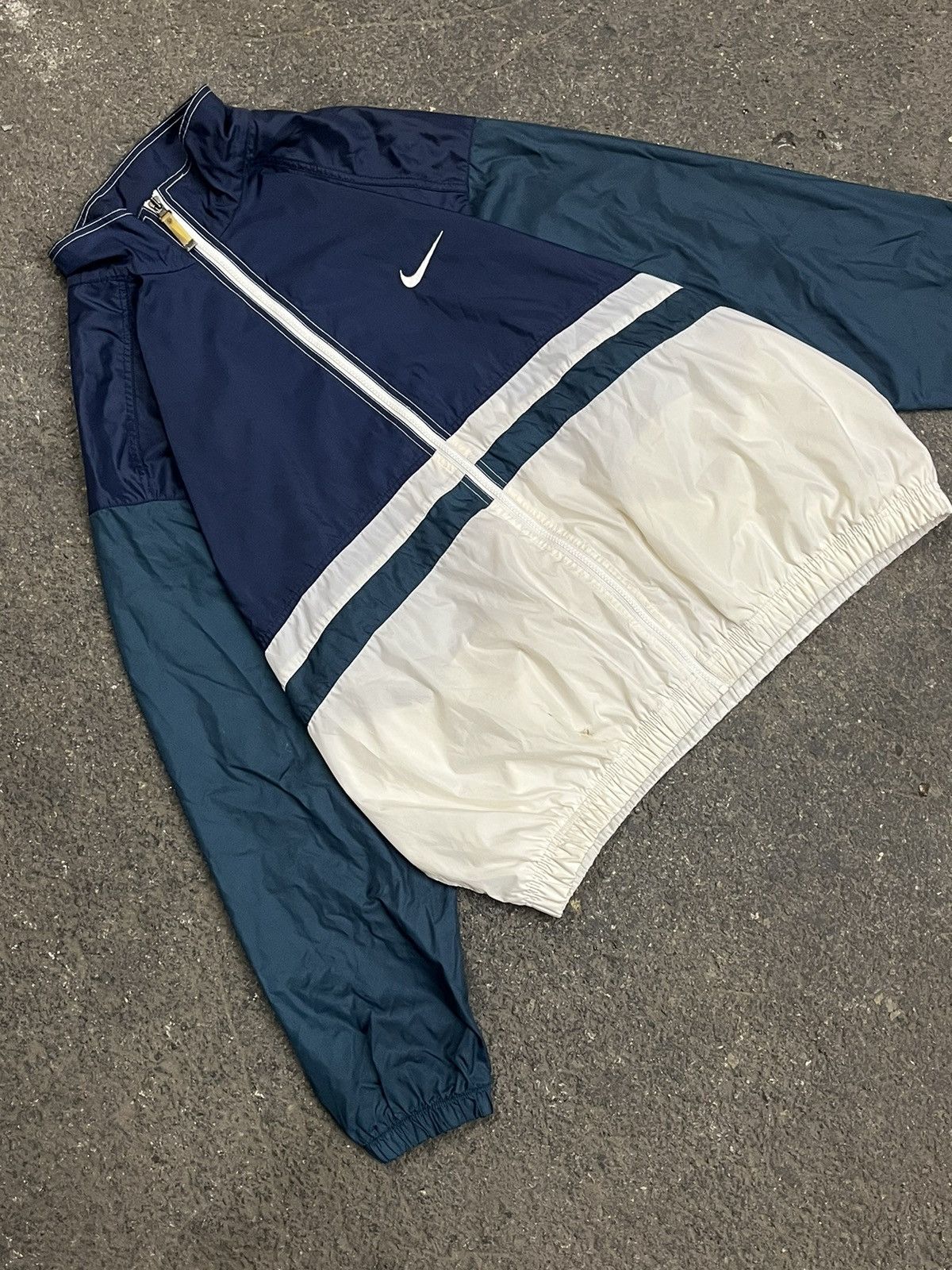 Nike × Vintage Nike lightweight jacket 90s hyper rare y2k skater vintage Size US XL / EU 56 / 4 - 2 Thumbnail