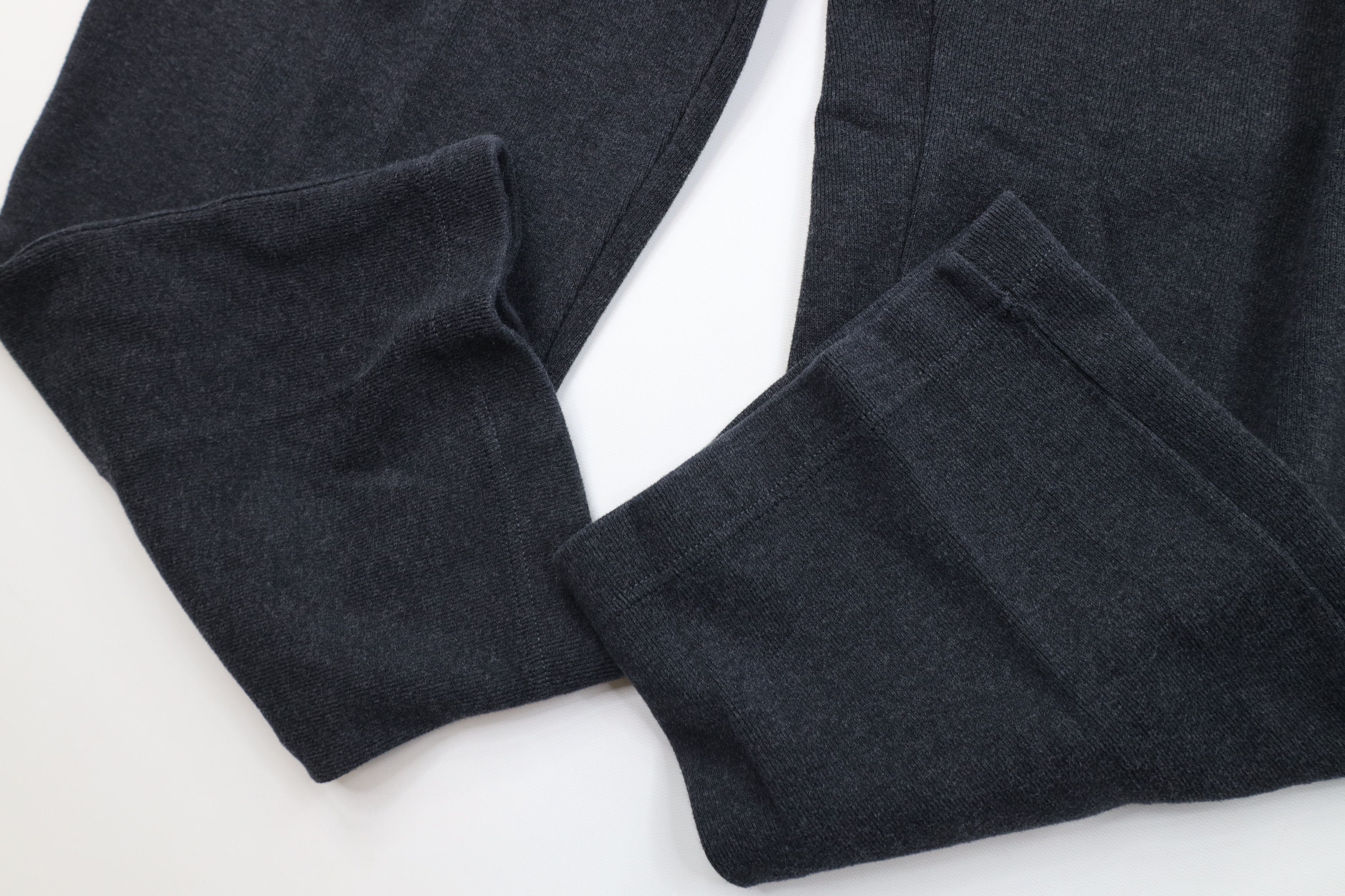 Lands' End Vintage 90s Lands End Cotton Ribbed Knit Wide Leg Pants Size US 36 / EU 52 - 6 Thumbnail