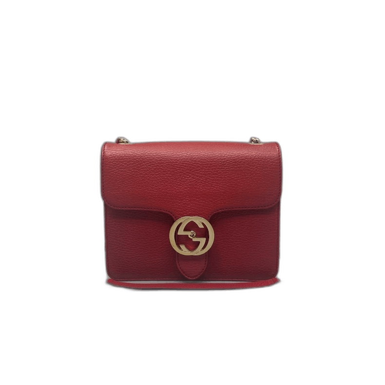 Gucci Gucci Small Accordion Chain Bag in Red-2506 Size ONE SIZE - 1 Thumbnail