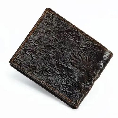 Japanese Brand × Vintage Dragon Vintage Retro PU Leather Wallet Size ONE SIZE - 2 Thumbnail