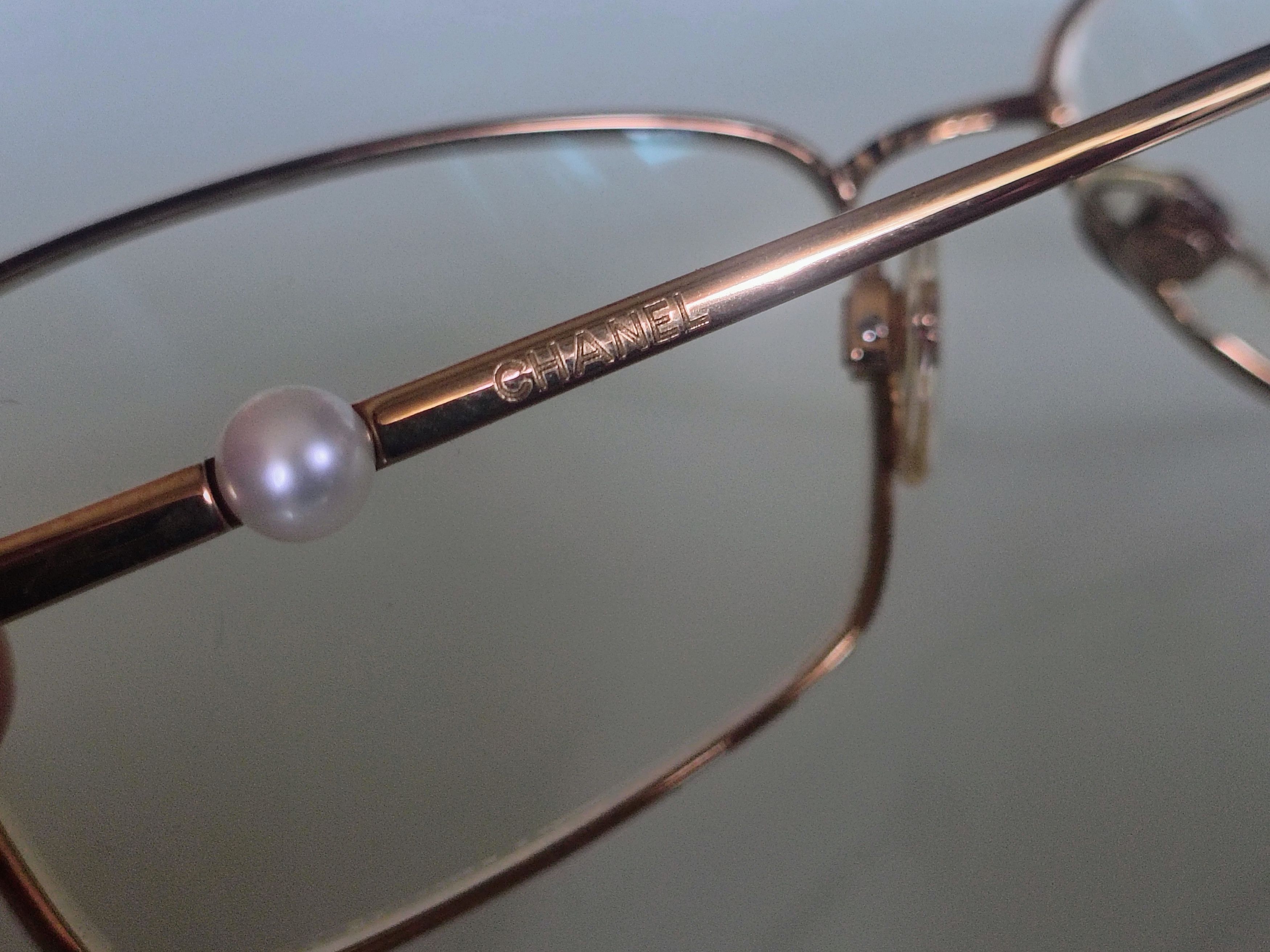 Chanel Chanel 2141 Titanium Pearl Collection Glasses Eyeglasses Size ONE SIZE - 12 Thumbnail