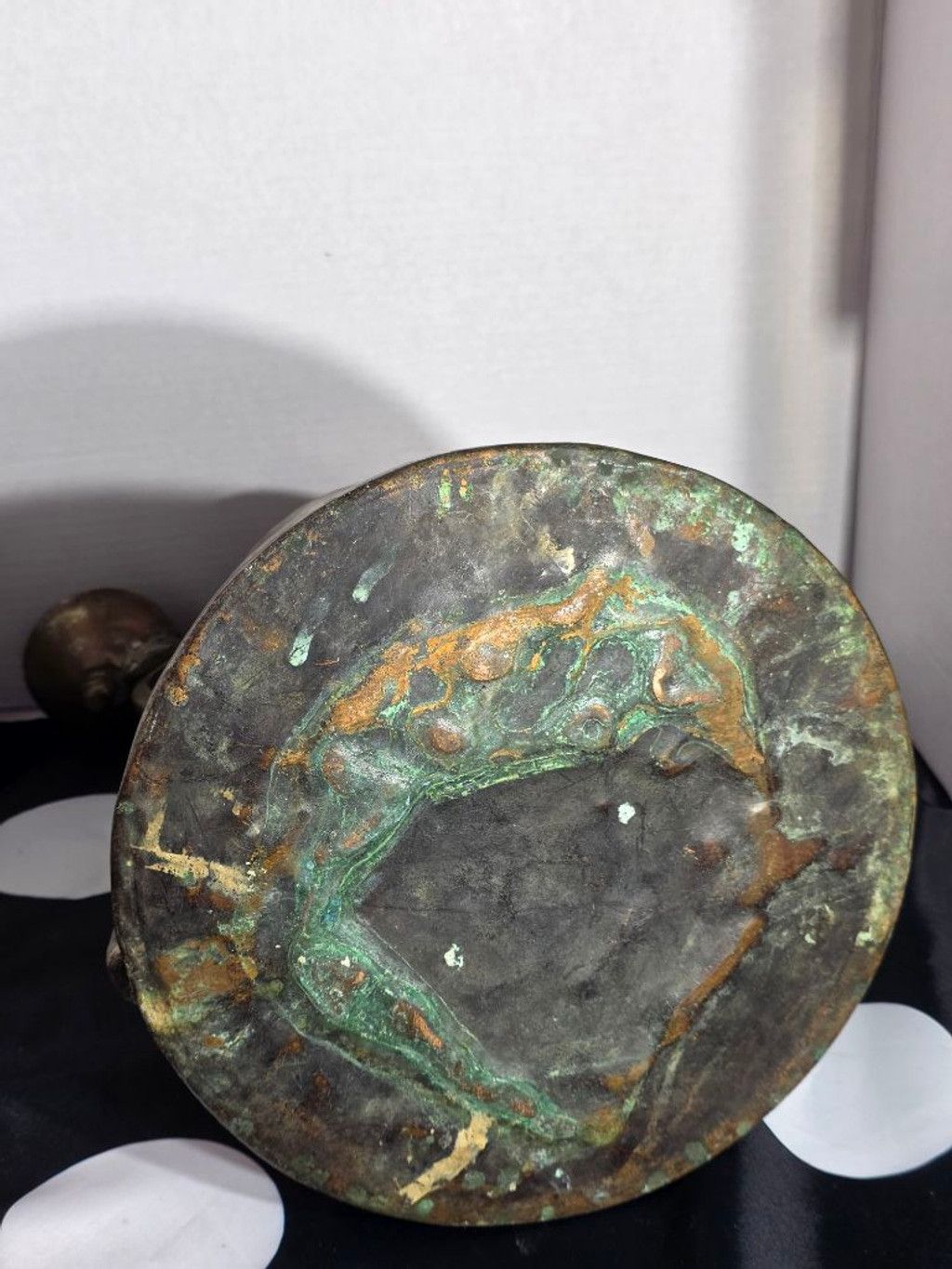 Other Antique Ottoman Copper Ewer - 19th Century Hand-Hammered Mid Size ONE SIZE - 9 Thumbnail
