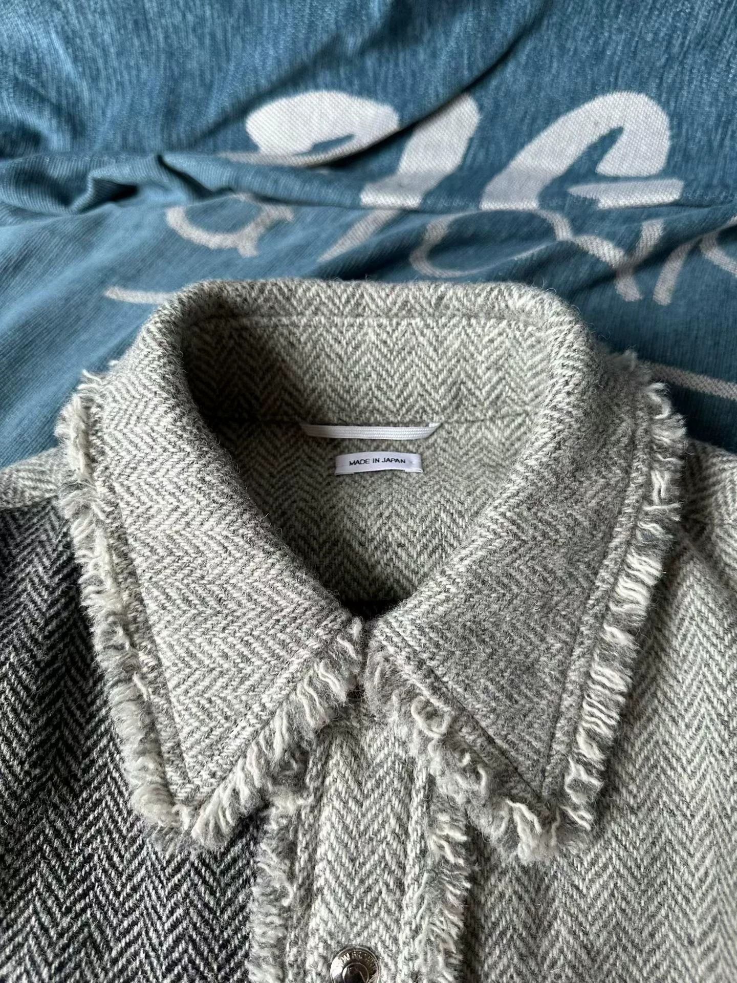 Thom Browne Thom Browne raw edge shirt jacket 3 new Size US L / EU 52-54 / 3 - 3 Thumbnail