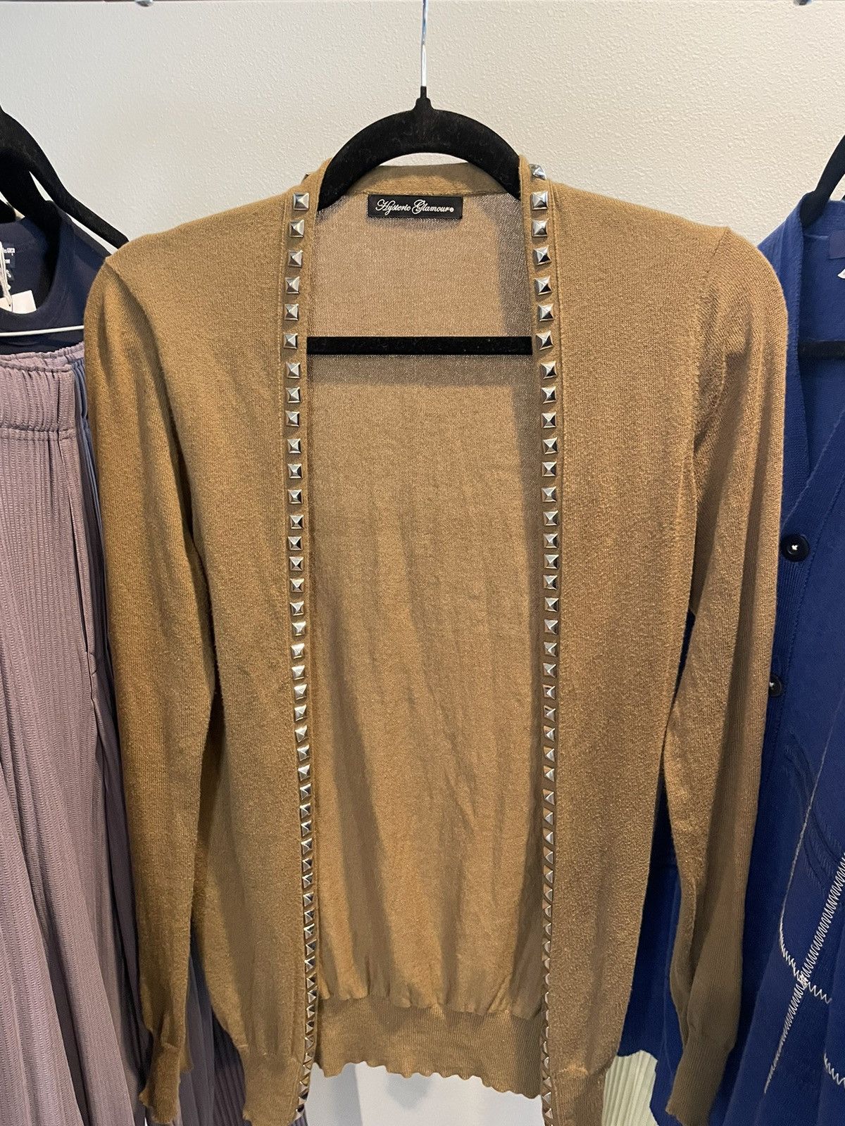 Hysteric Glamour Hysteric Glamour📿 Brown Studded Cardigan Size US S / EU 44-46 / 1 - 1 Thumbnail