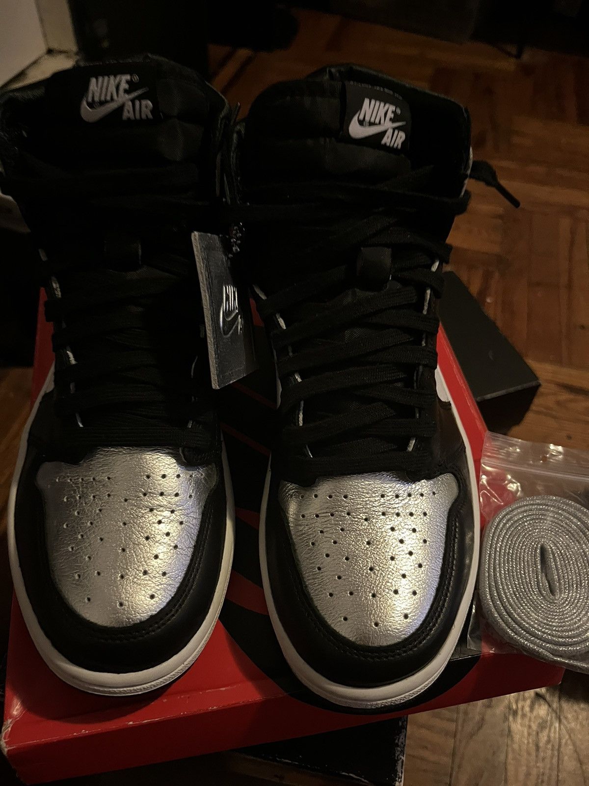 zalando jordan 1 silver toe