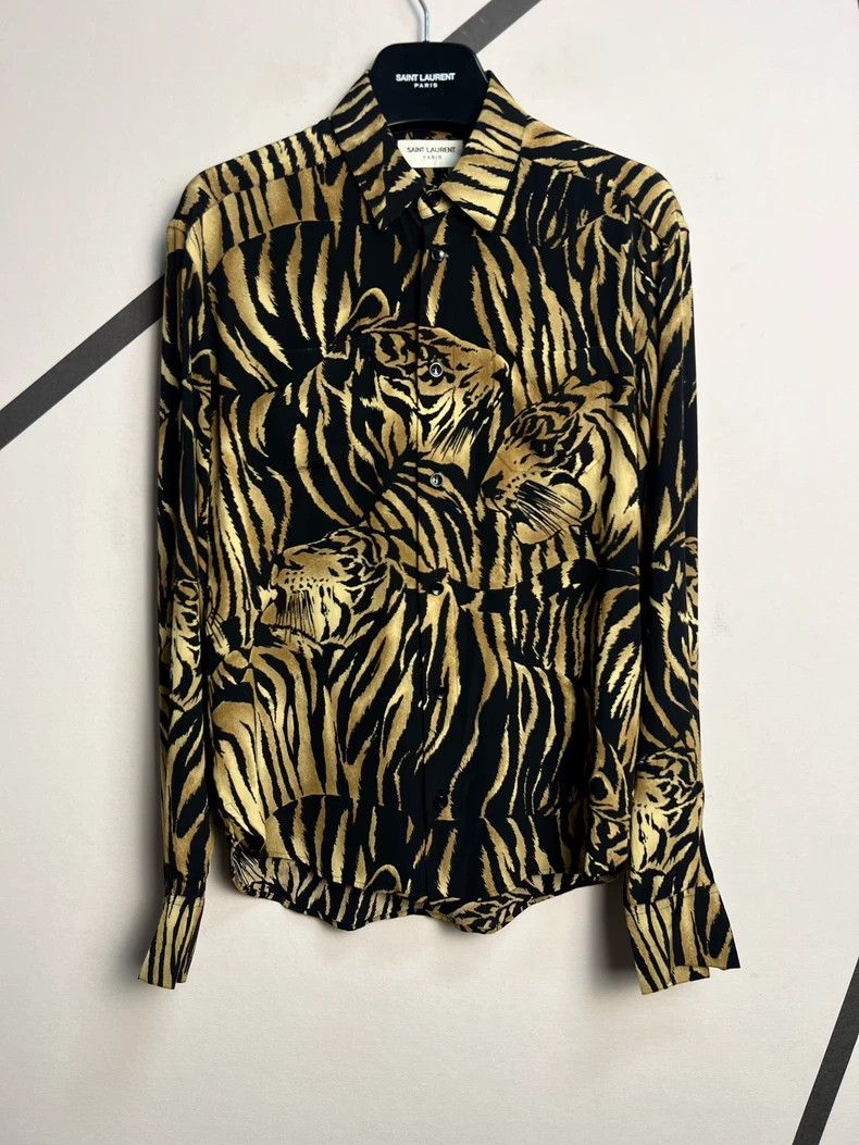 Saint Laurent Paris Saint Laurent Paris size 37 22 Spring/Summer Poster Tiger Size US S / EU 44-46 / 1 - 1 Thumbnail