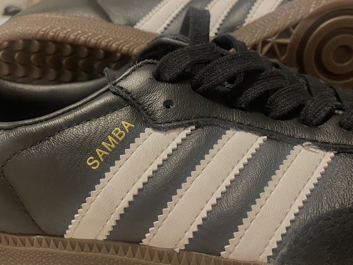 Adidas Adidas samba original black Size US 5.5 / EU 38 - 4 Thumbnail