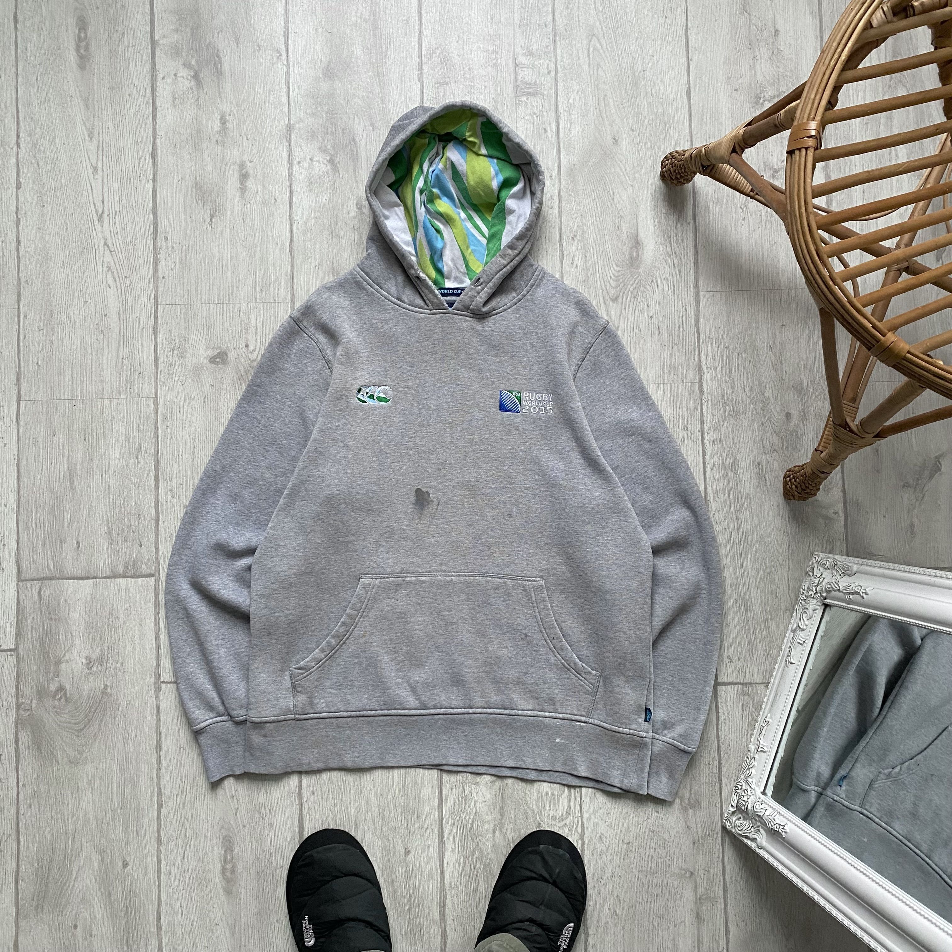 Canterbury of New Zealand 🔥Vintage TRASHED Rugby England Hoodie Canterbury Y2K Size US L / EU 52-54 / 3 - 1 Thumbnail