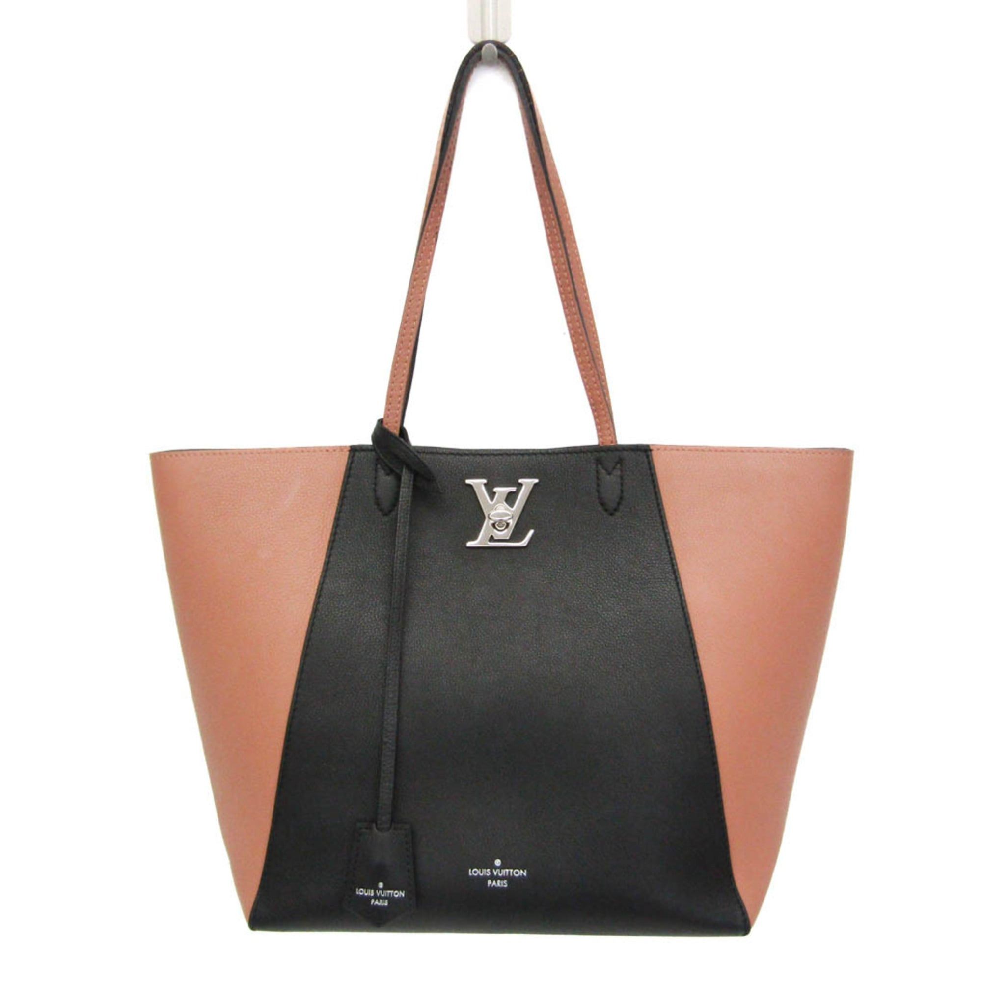 Louis Vuitton Louis Vuitton Lock Me Cabas M42288 Women's Tote Bag Black,Pink Size ONE SIZE - 1 Thumbnail