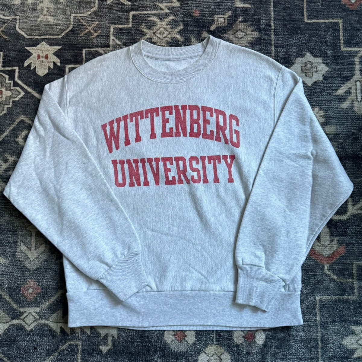 Champion vintage Champion Reverse Weave Wittenberg Uni crewneck Size US L / EU 52-54 / 3 - 1 Thumbnail