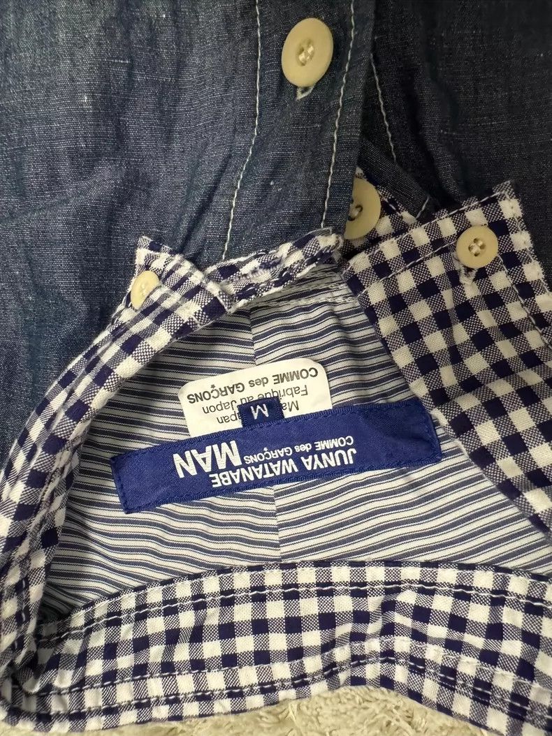 Junya Watanabe Junya watanabe Stitched shirt Size US M / EU 48-50 / 2 - 4 Thumbnail