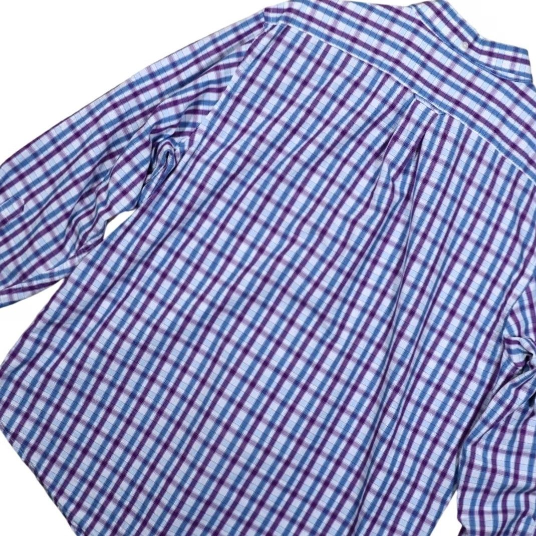 Izod IZOD Shirt Men's Large Long Sleeve Plaid Button Down Casual Dress Shirt Size US L / EU 52-54 / 3 - 2 Thumbnail
