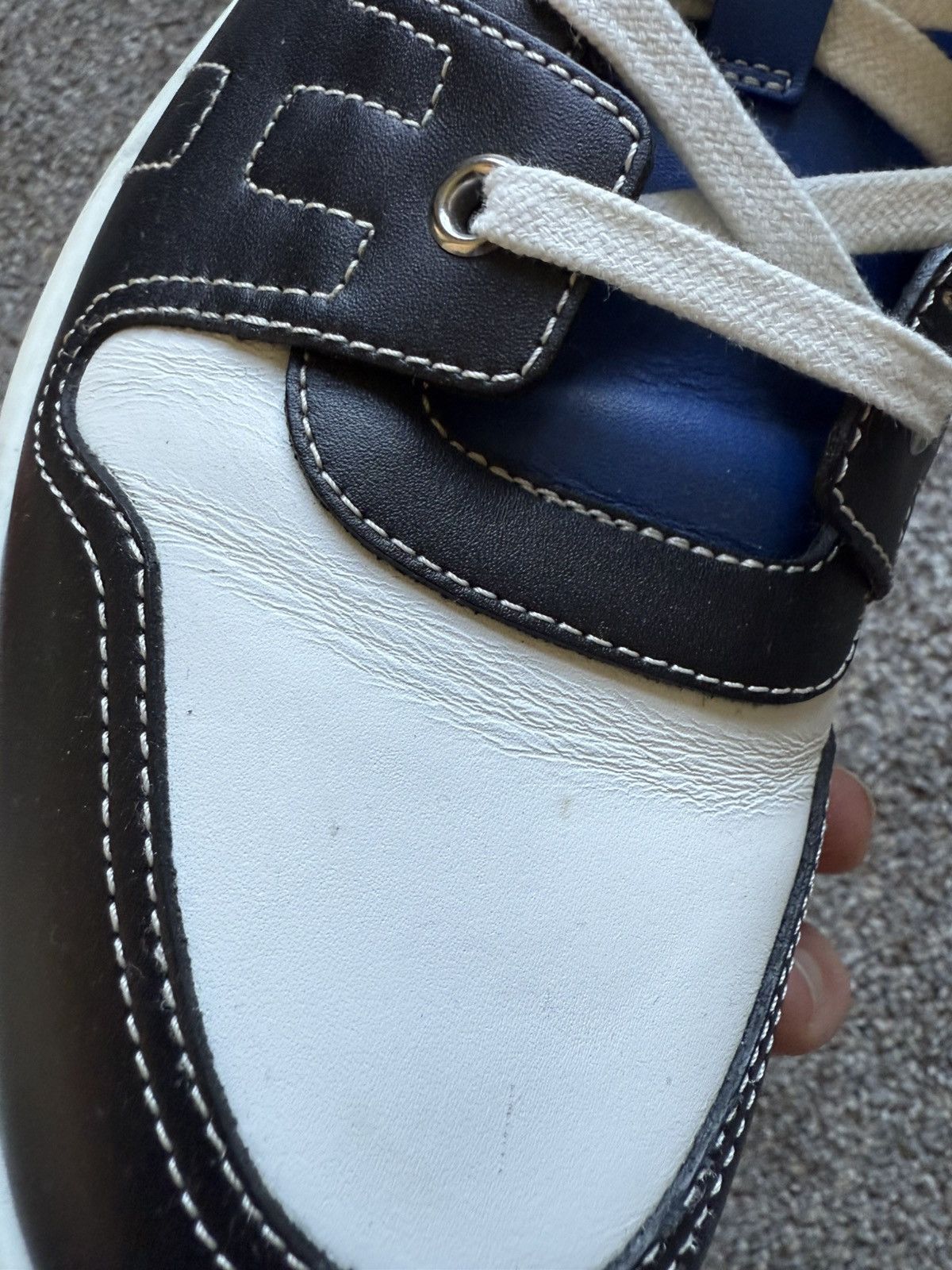 Hermes Hermes Paris Trail Low Sneakers Made in Italy Size US 8 / EU 41 - 4 Thumbnail