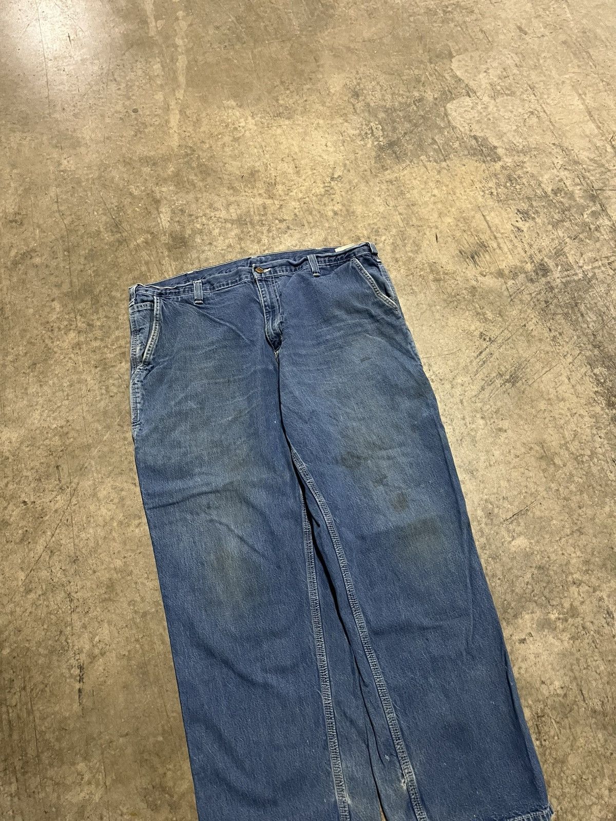 Carhartt × Vintage Carhartt baggy cargo pants skater hype rare workwear Size US 38 / EU 54 - 6 Thumbnail