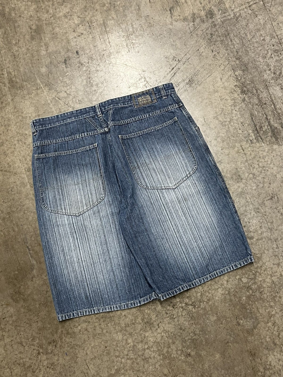 MFG vintage baggy fit jorts skater streetwear hype rare