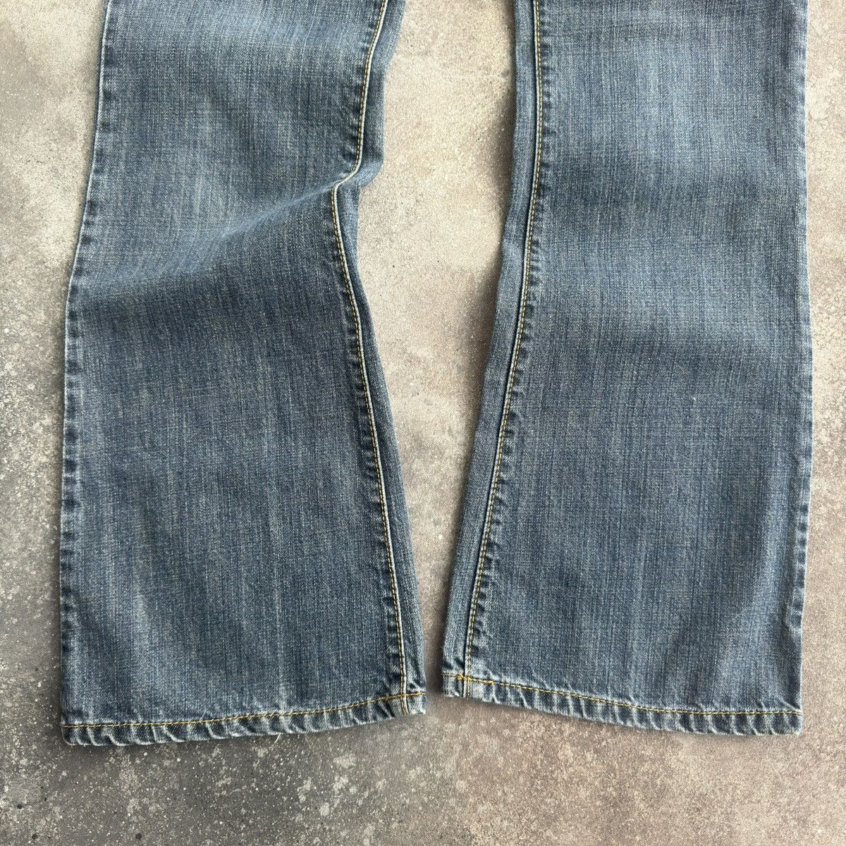 Japanese Brand × Miss Sixty × Vintage Miss Sixty Vintage Washed Flared Denim Jeans Size 29" - 9 Thumbnail
