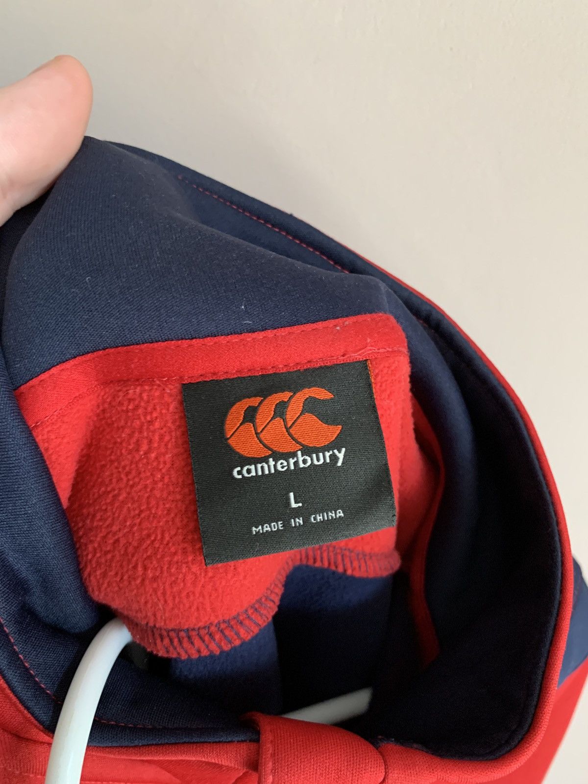 Canterbury of New Zealand British and Irish Lions 1/3 Zip Sweatshirt Rugby Canterbury Size US L / EU 52-54 / 3 - 13 Thumbnail