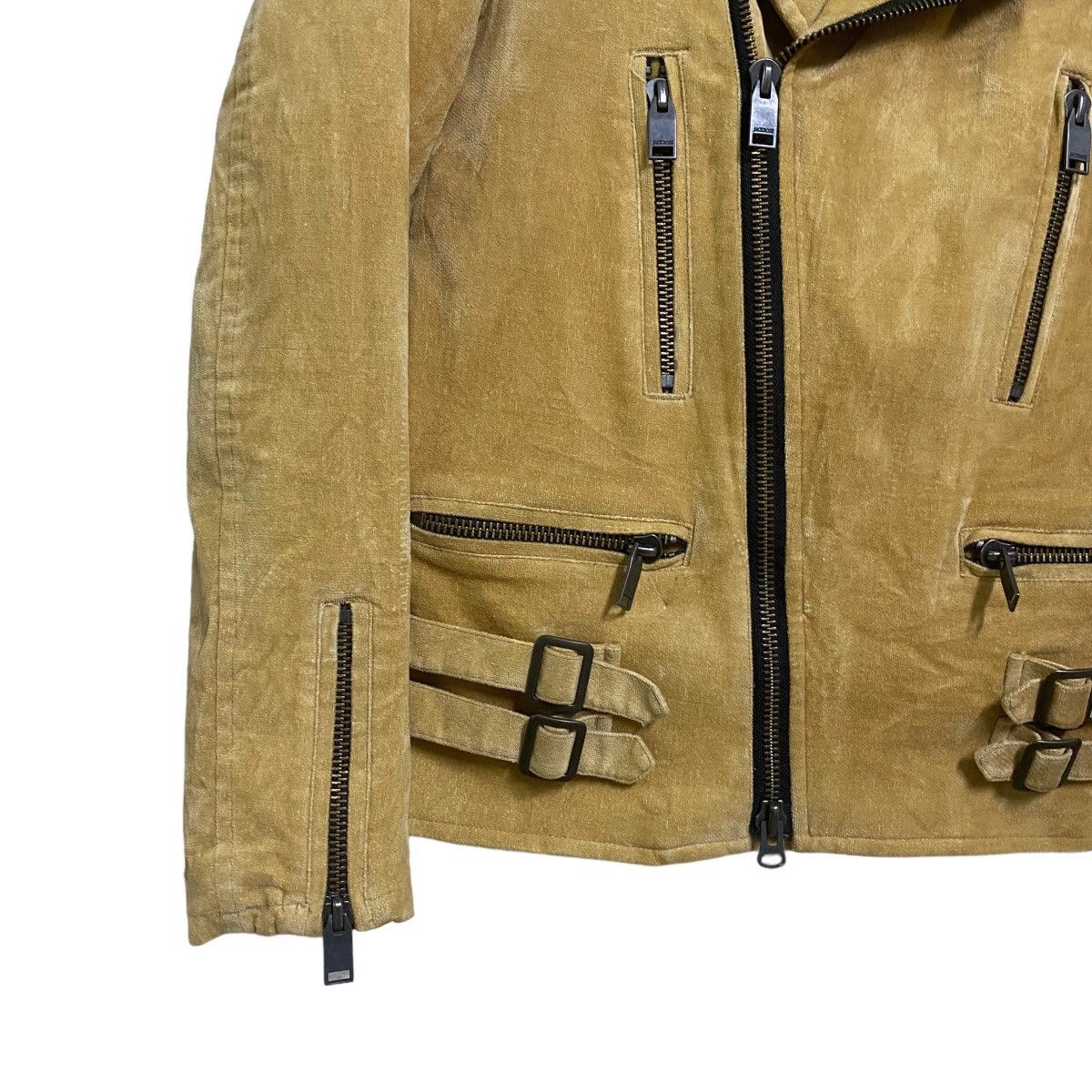 JACKROSE Jackrose Velvet Double Collar Jacket Zipper Size M / US 6-8 / IT 42-44 - 6 Thumbnail