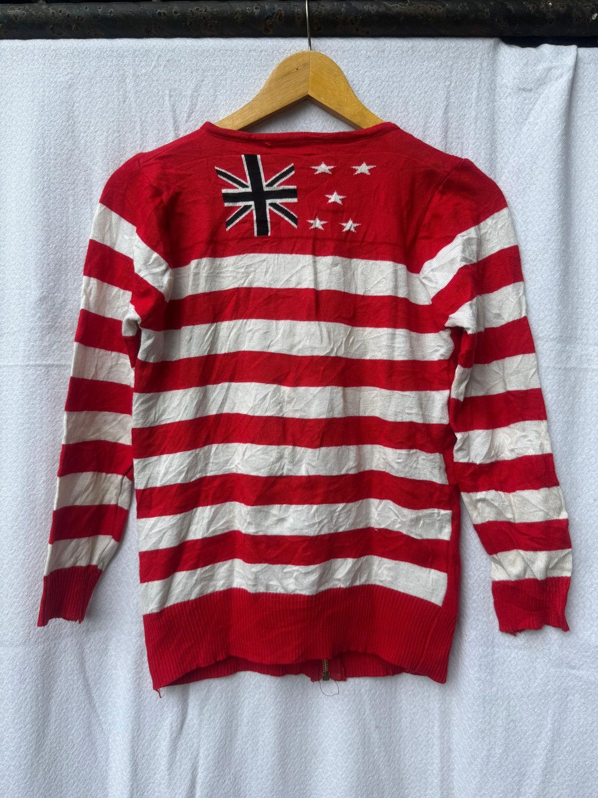 Hysteric Glamour Japanese knit zipper sweatshirt Size US XS / EU 42 / 0 - 2 Thumbnail